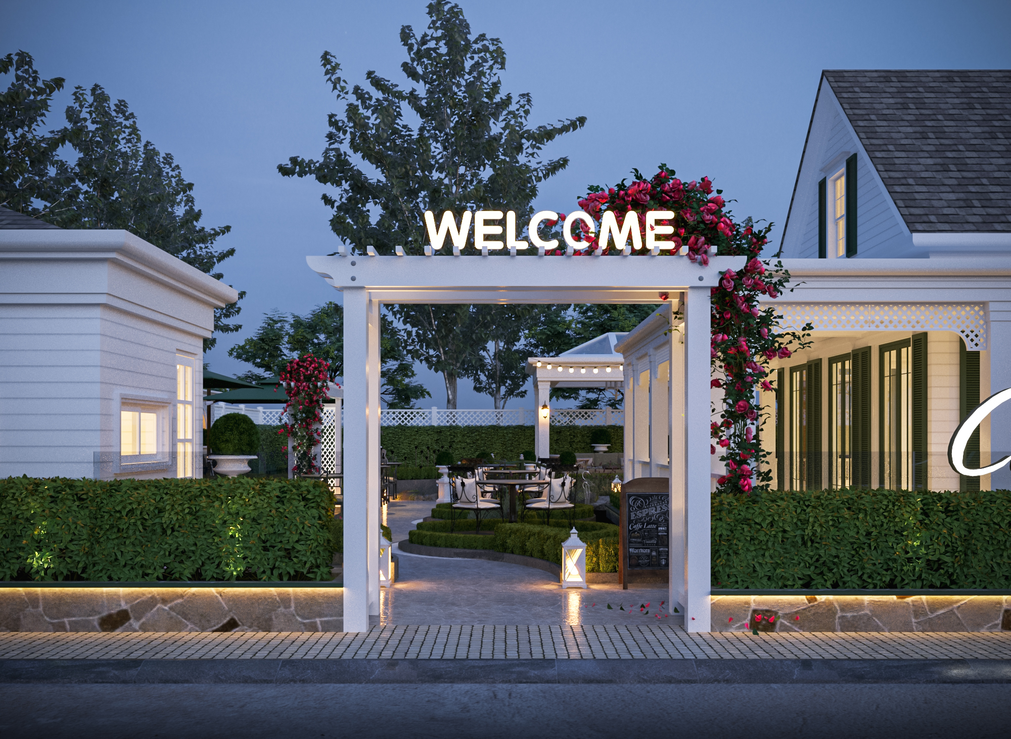 Thiết kế Biệt Thự tại Hồ Chí Minh VINH VILLA & COFFÊ 1646211866 3