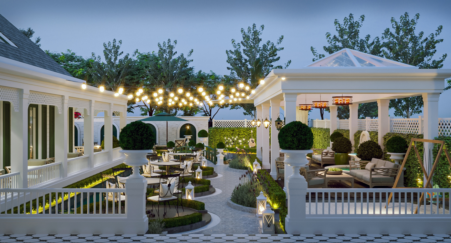 Thiết kế Biệt Thự tại Hồ Chí Minh VINH VILLA & COFFÊ 1646211867 10