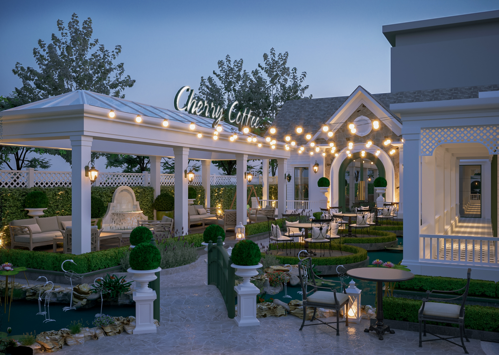 Thiết kế Biệt Thự tại Hồ Chí Minh VINH VILLA & COFFÊ 1646211867 4