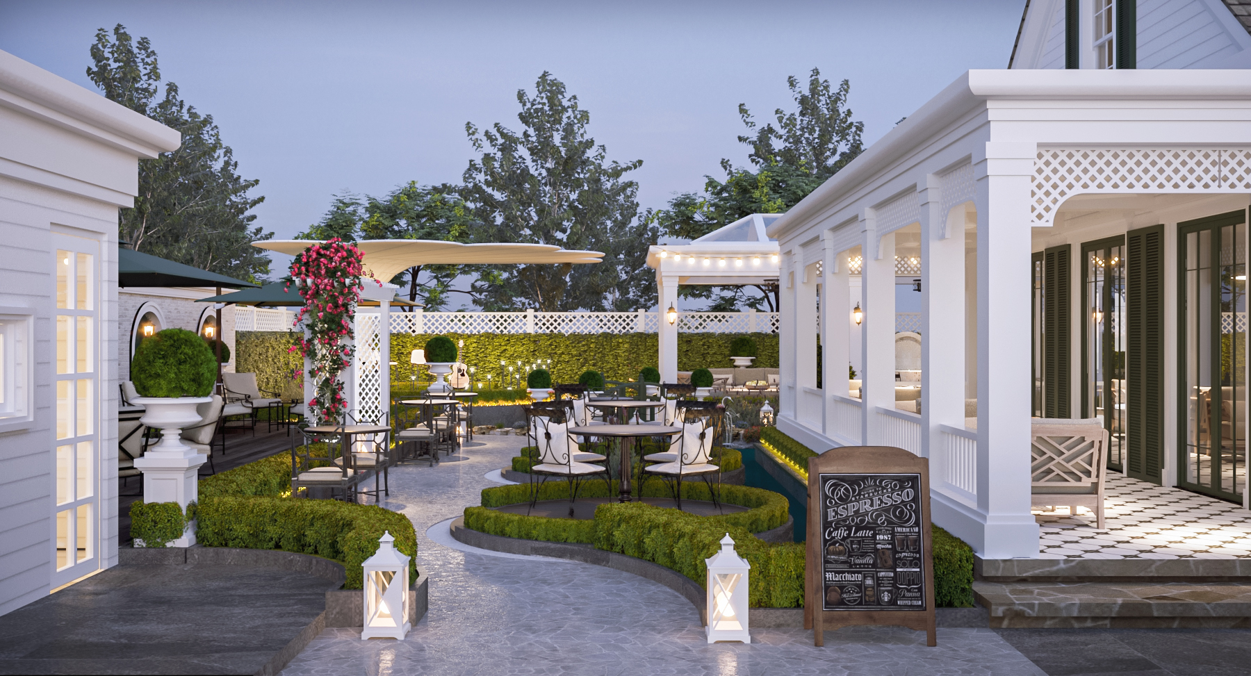 Thiết kế Biệt Thự tại Hồ Chí Minh VINH VILLA & COFFÊ 1646211868 11