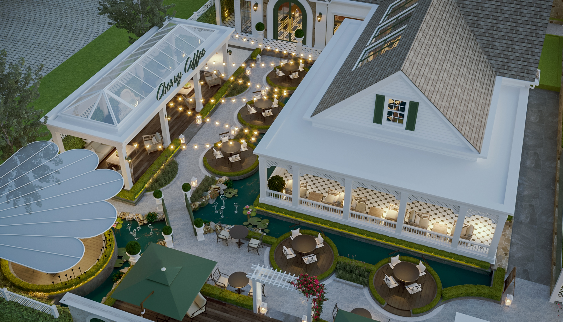 Thiết kế Biệt Thự tại Hồ Chí Minh VINH VILLA & COFFÊ 1646211868 12