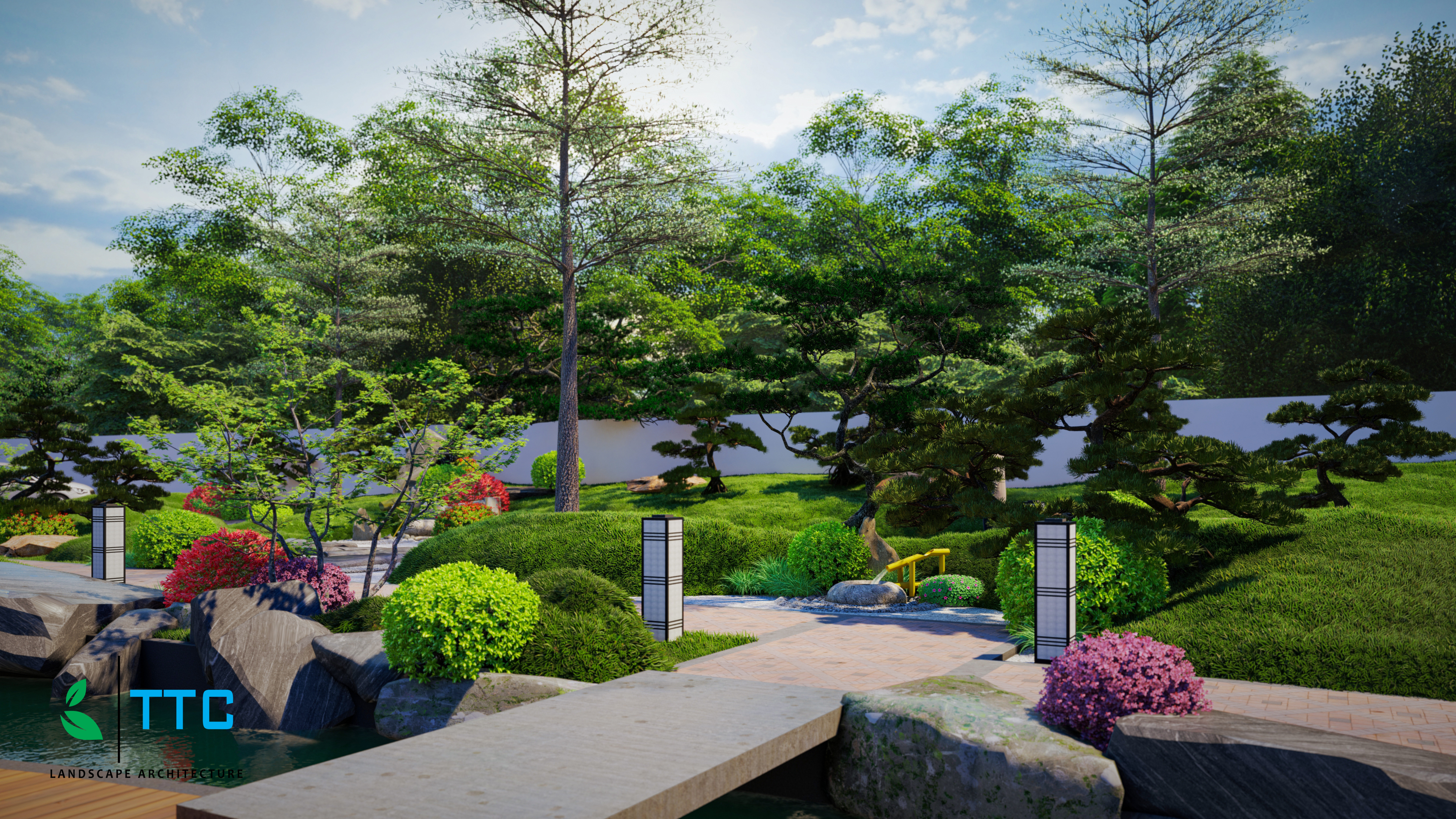 Thiết kế Resort tại Đắk Lắk SÂN VƯỜN NHẬT BẢN ĐAKLAK 1647099455 4