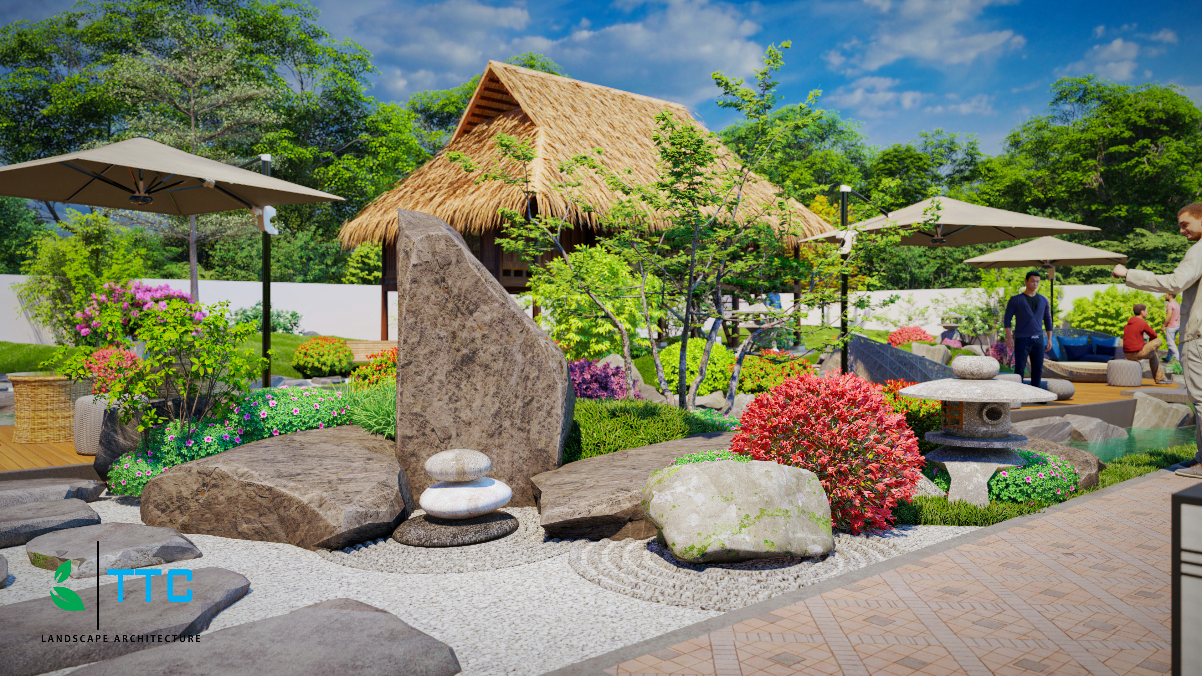 Thiết kế Resort tại Đắk Lắk SÂN VƯỜN NHẬT BẢN ĐAKLAK 1647099463 10