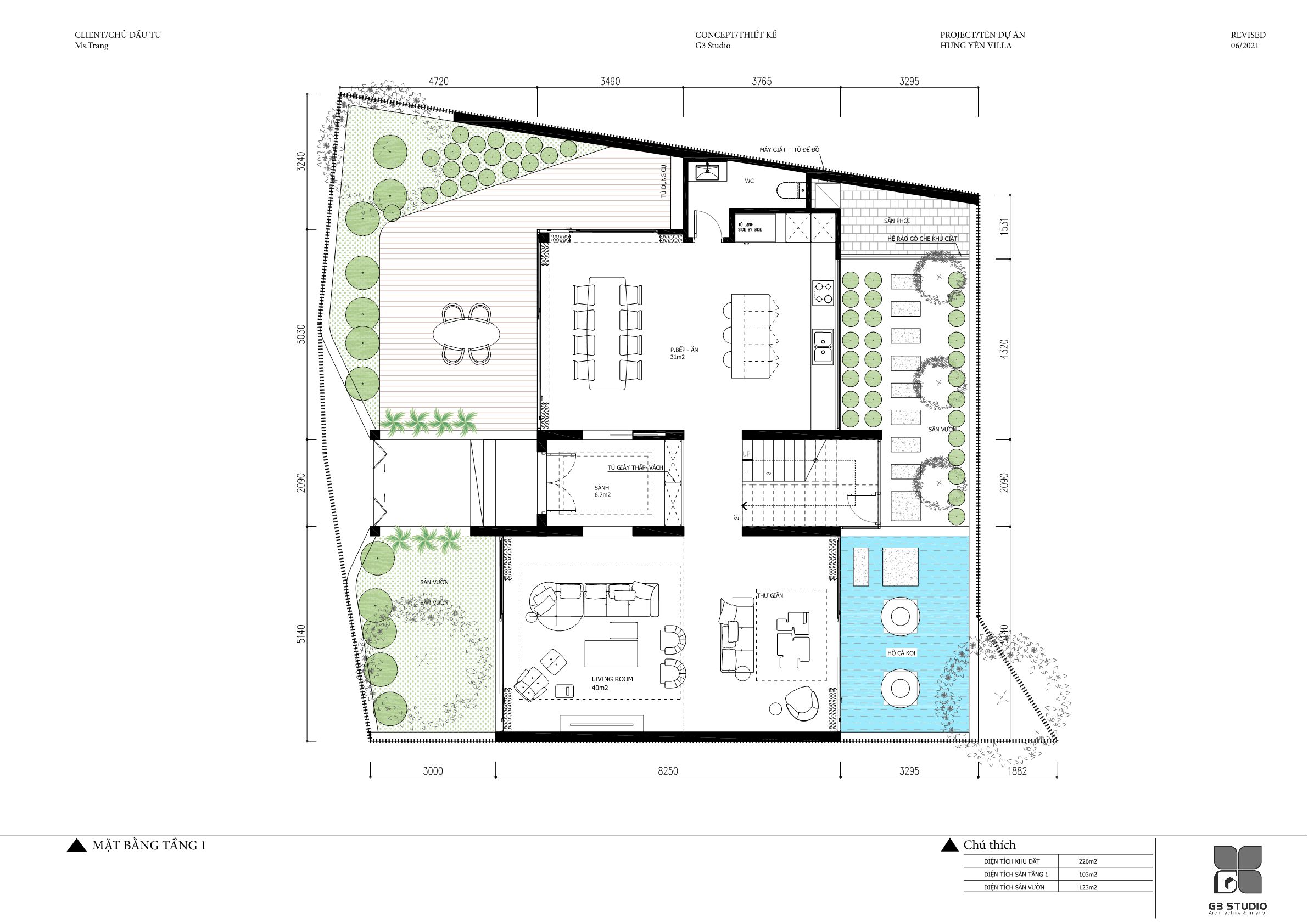 Thiết kế Biệt Thự tại Hưng Yên TVilla  - Hưng Yên 1647851121 44