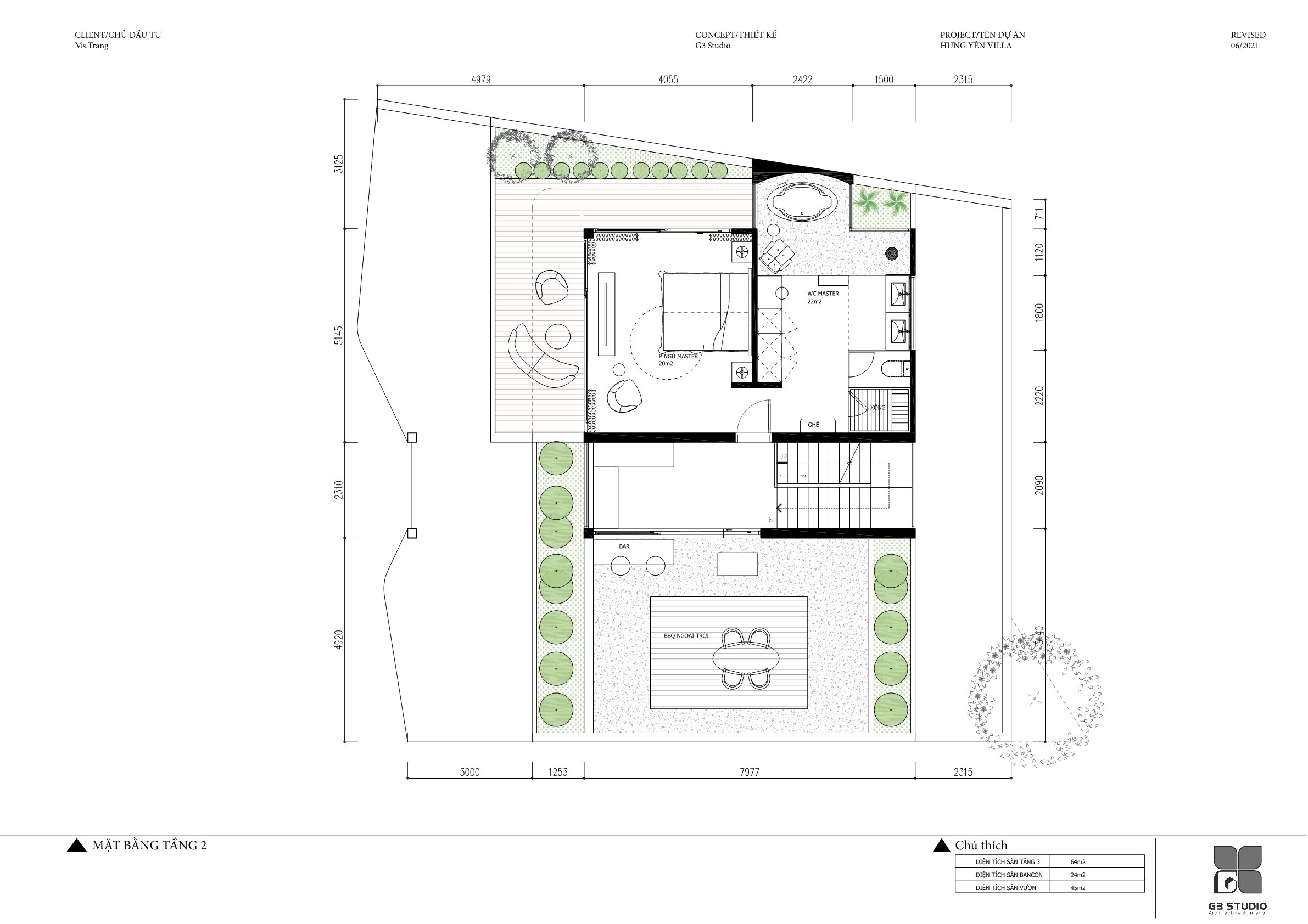 Thiết kế Biệt Thự tại Hưng Yên TVilla  - Hưng Yên 1647851121 46