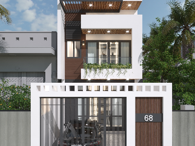 Thiết kế Nhà Mặt Phố tại Hồ Chí Minh NA_house01