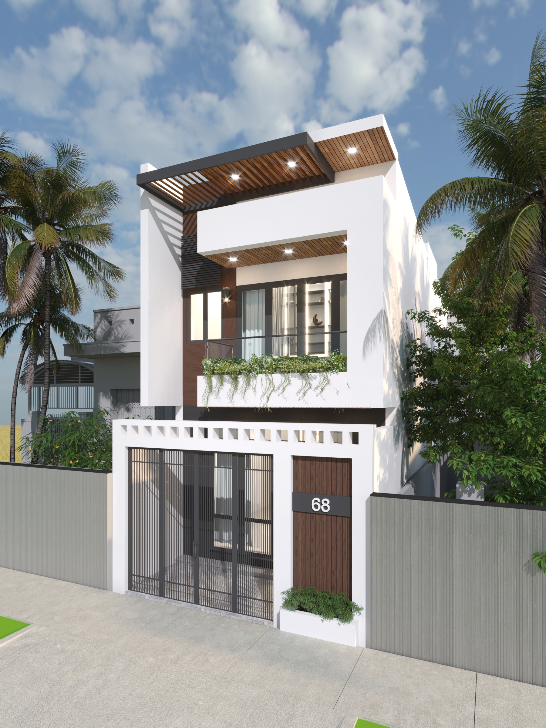 Thiết kế Nhà Mặt Phố tại Hồ Chí Minh NA_house01 1648076063 1