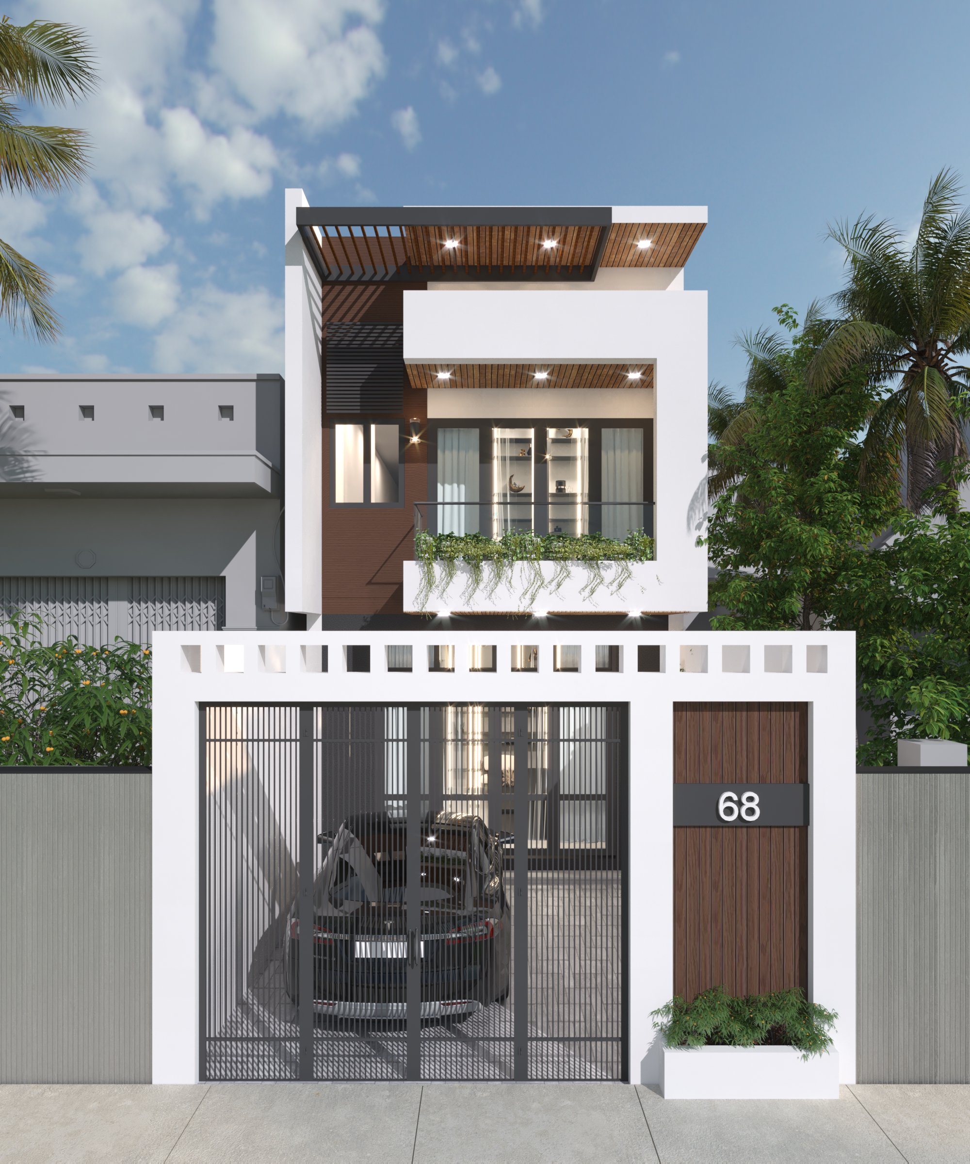 Thiết kế Nhà Mặt Phố tại Hồ Chí Minh NA_house01 1648076063 2