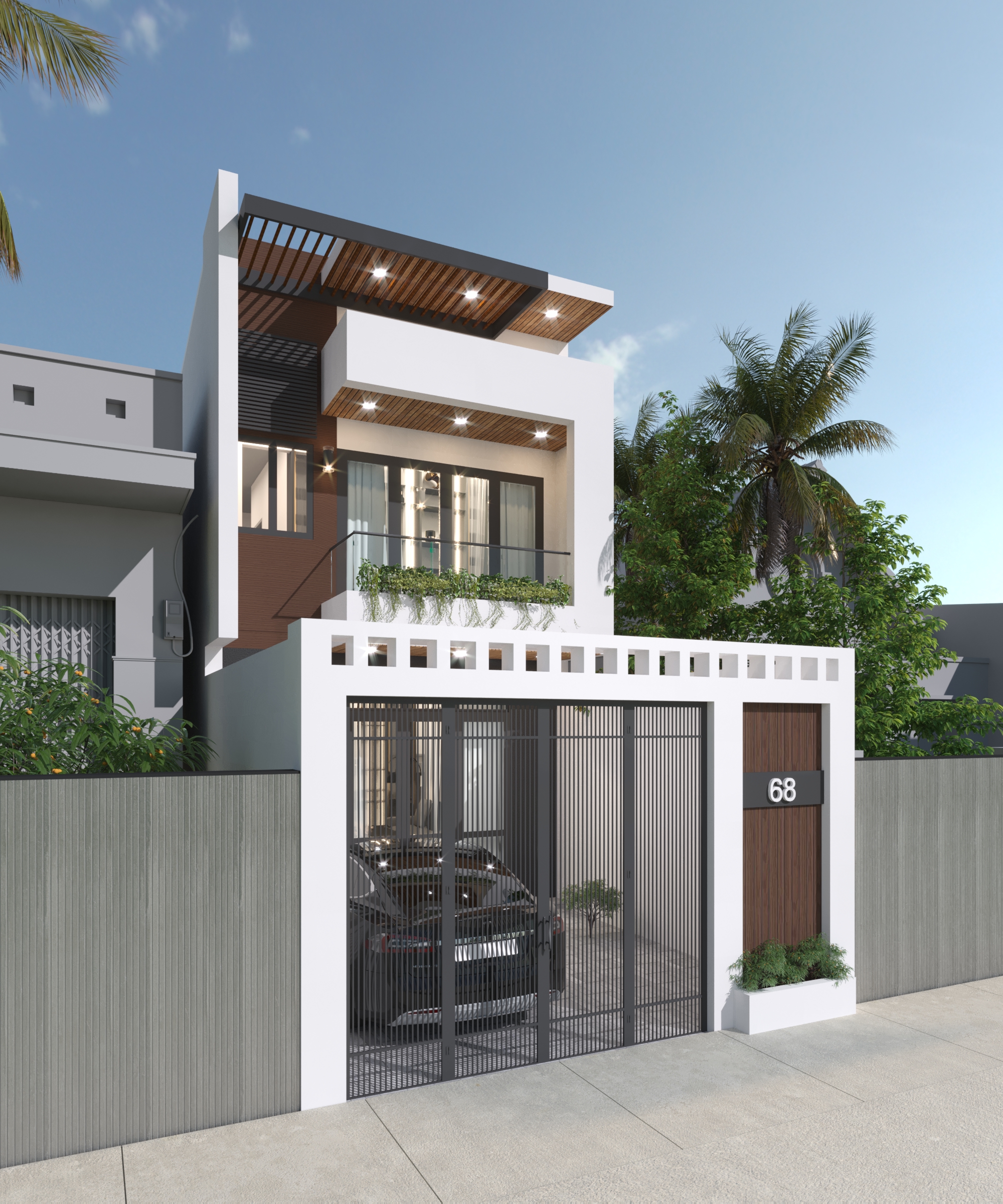 Thiết kế Nhà Mặt Phố tại Hồ Chí Minh NA_house01 1648076063 3