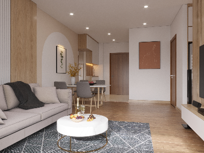 Thiết kế nội thất Chung Cư tại Khánh Hòa Căn hộ chung cư