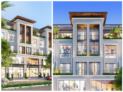 Thiết kế Nhà Mặt Phố tại Đà Nẵng Shophouse - Contemporary