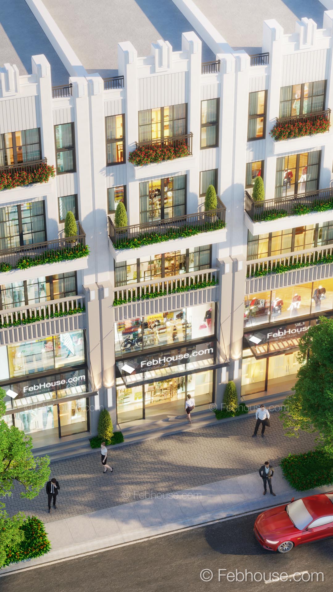 Thiết kế Nhà Mặt Phố tại Hà Nội Nhà phố thương mại - phong cách Art Decor 1659969732 2