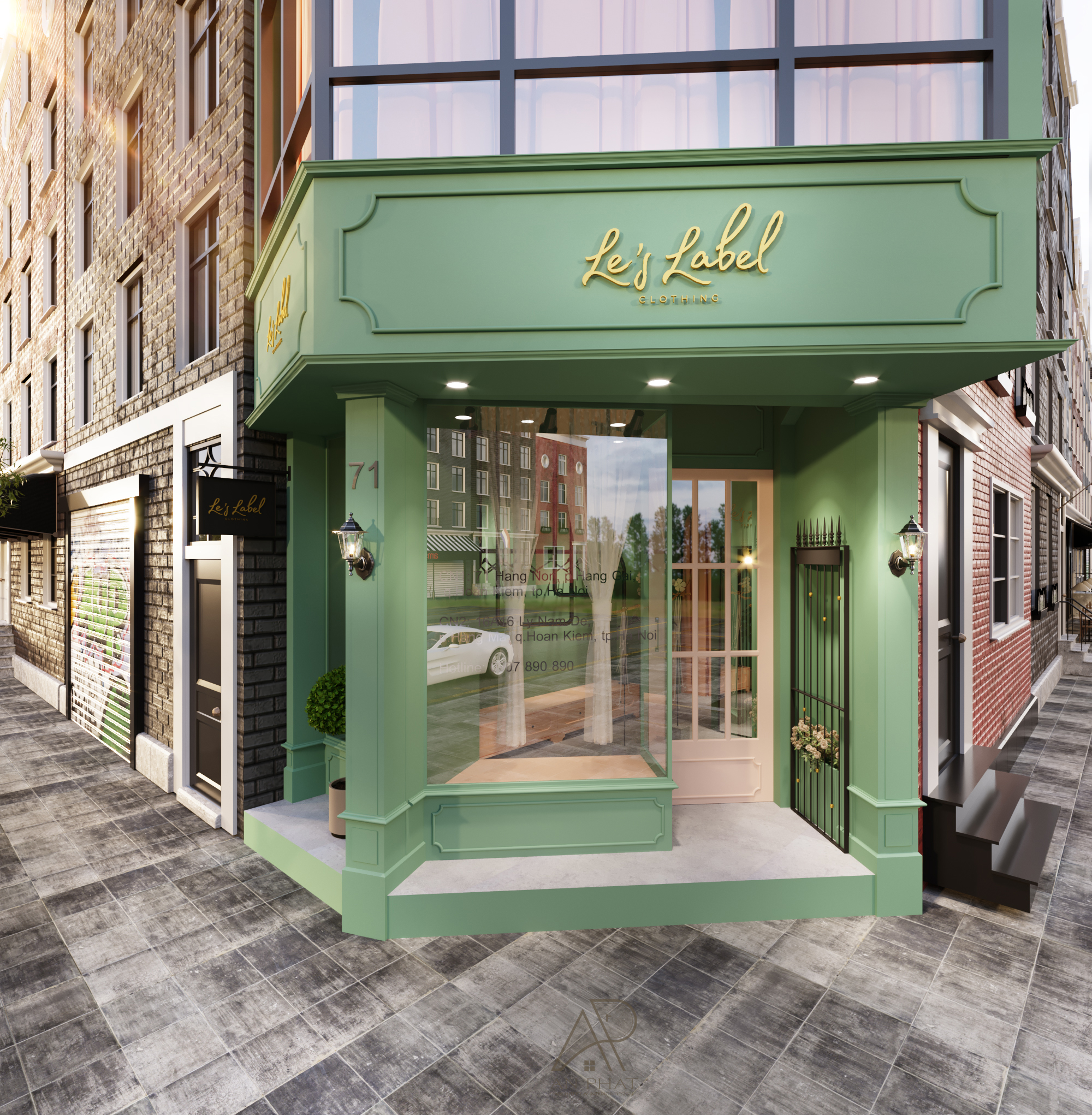 Thiết kế Nhà Hàng tại Hà Nội Shop 71 Hàng Nón 1664818628 3