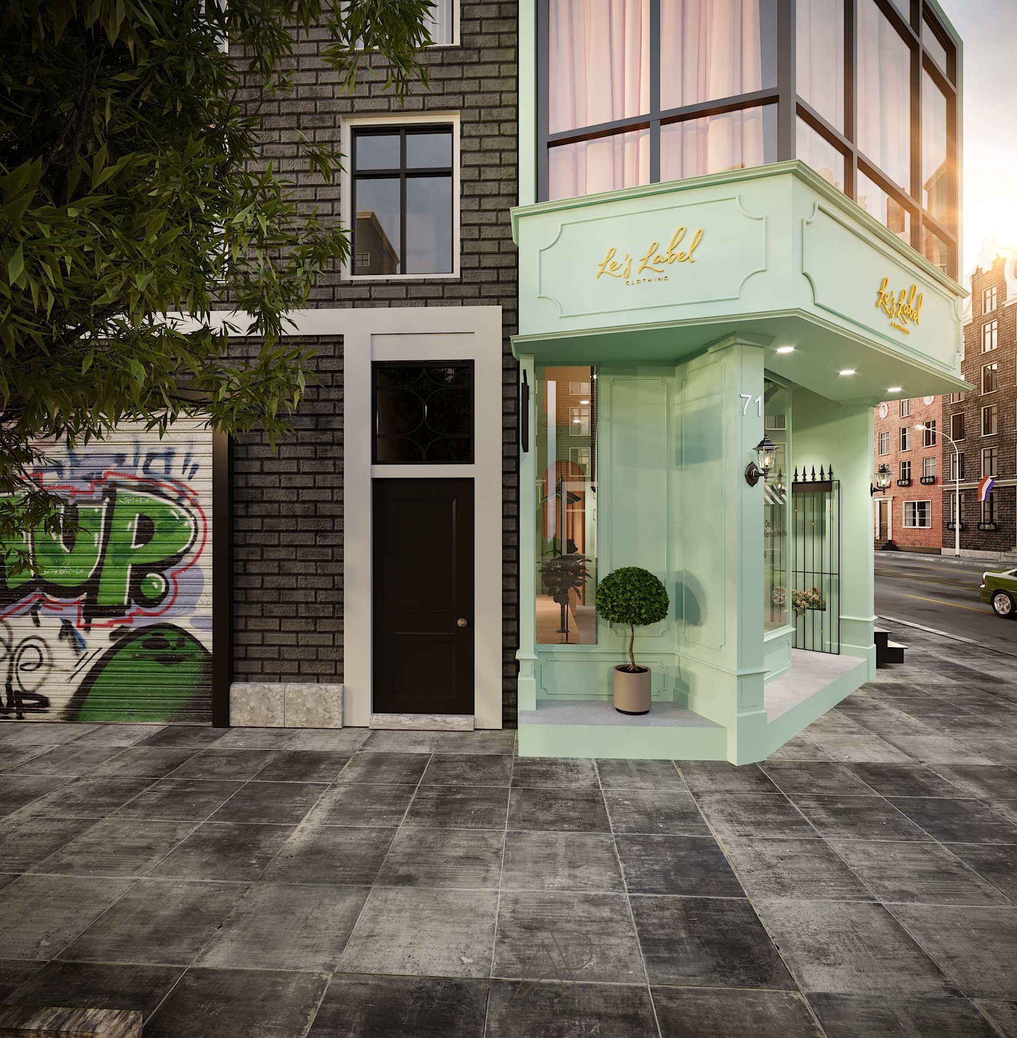 Thiết kế Nhà Hàng tại Hà Nội Shop 71 Hàng Nón 1664818628 4