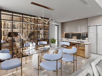 Thiết kế nội thất Chung Cư tại Hà Nội Duplex Valencia