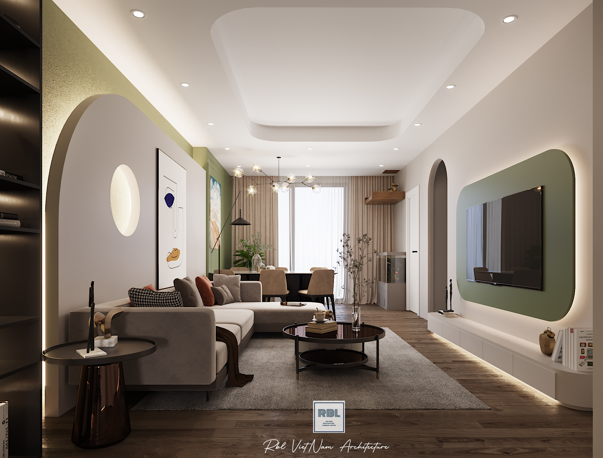 Thiết kế nội thất Chung Cư tại Hà Nội Chung cư Goldsilk Vạn Phúc 1664880037 0