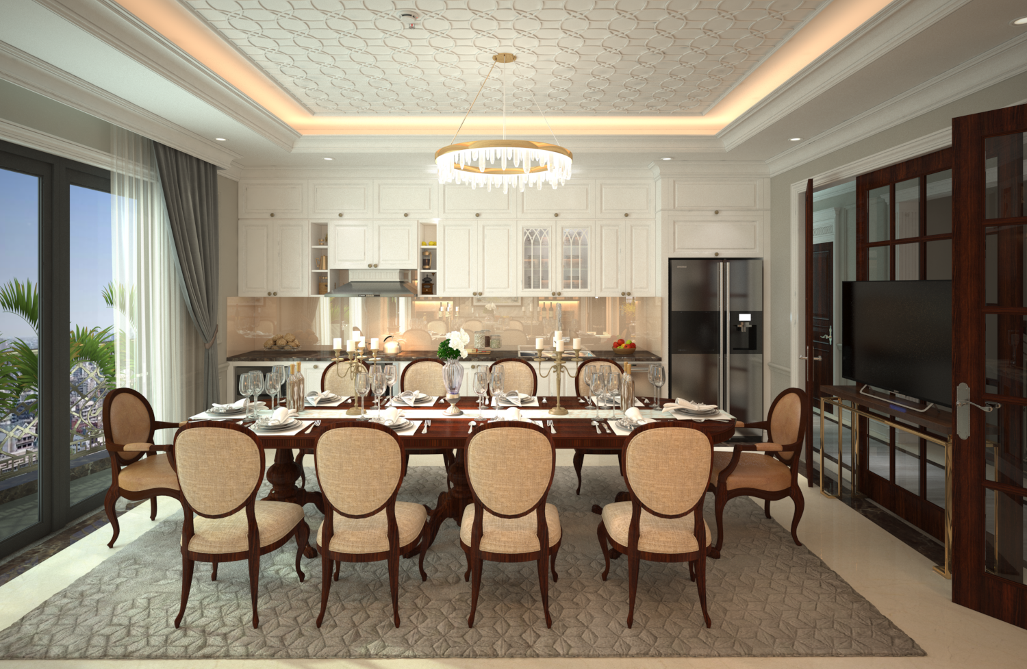 Thiết kế nội thất Biệt Thự tại Lạng Sơn Biệt thự Lạng Sơn 1666938743 8