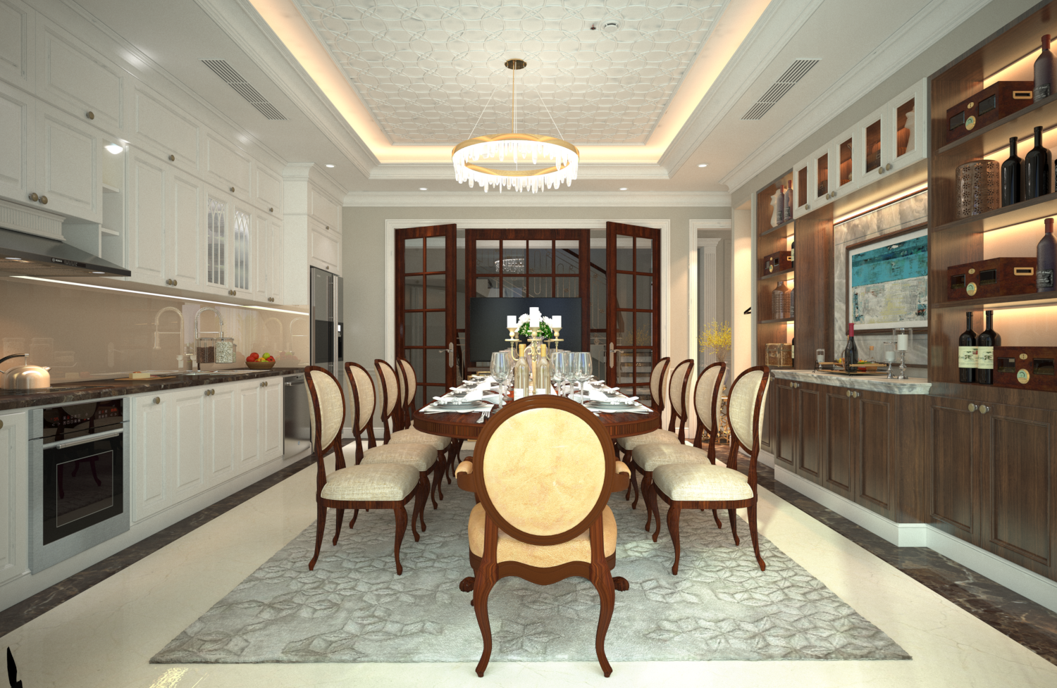 Thiết kế nội thất Biệt Thự tại Lạng Sơn Biệt thự Lạng Sơn 1666938744 10