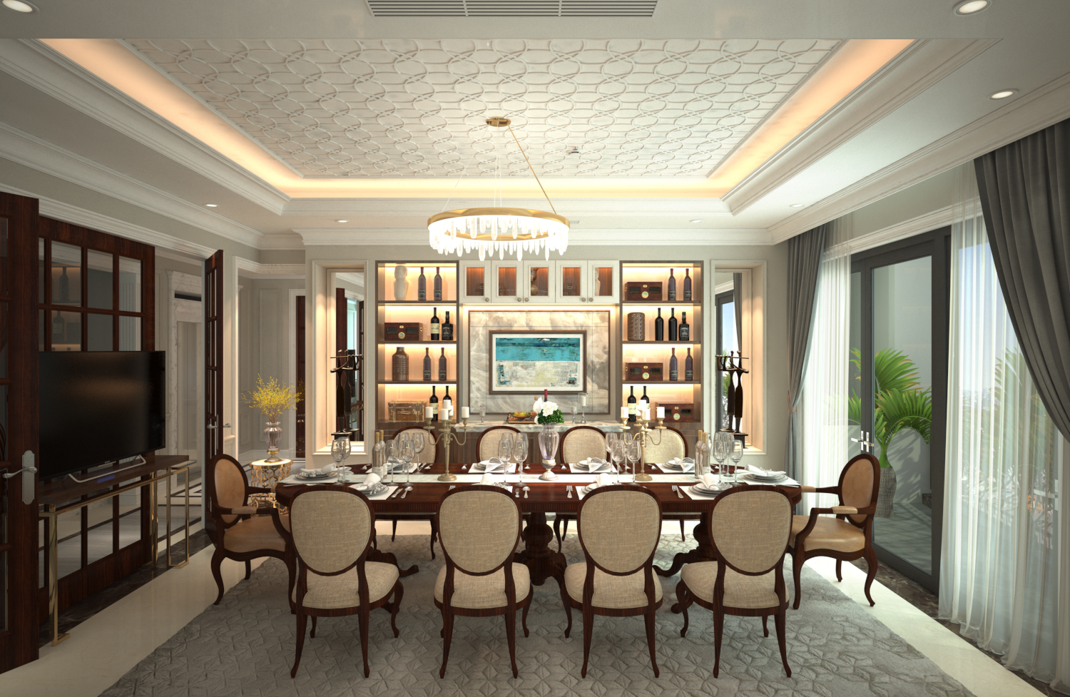 Thiết kế nội thất Biệt Thự tại Lạng Sơn Biệt thự Lạng Sơn 1666938744 11