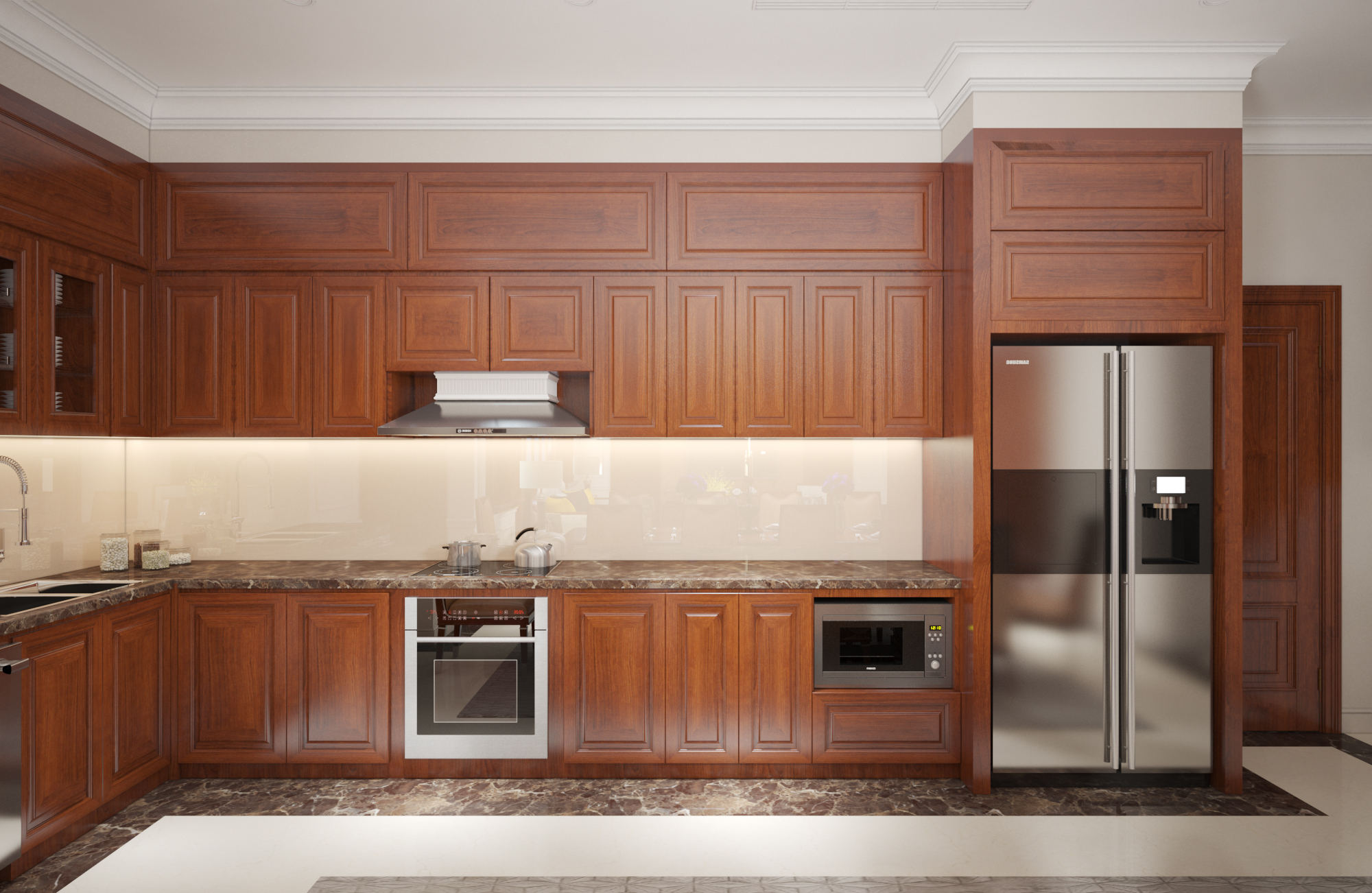 Thiết kế nội thất Nhà Mặt Phố tại Hà Nội Nhà ở gia đình - anh Linh 1666938961 8