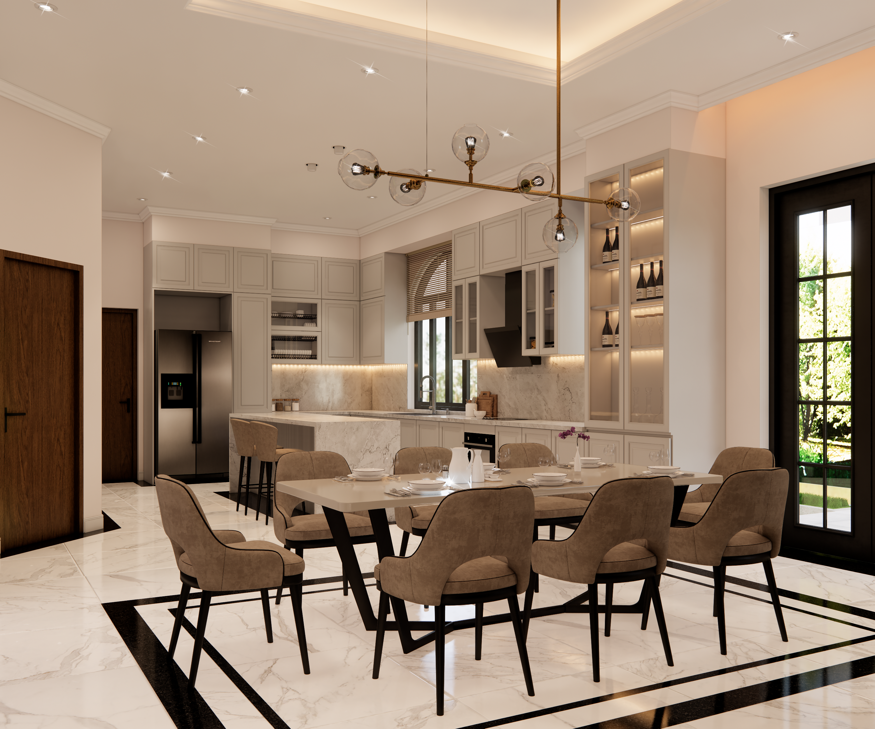 Thiết kế nội thất Biệt Thự tại Kiên Giang NỘI THẤT BIỆT THỰ PHỐ_KIÊN GIANG 1674766649 3