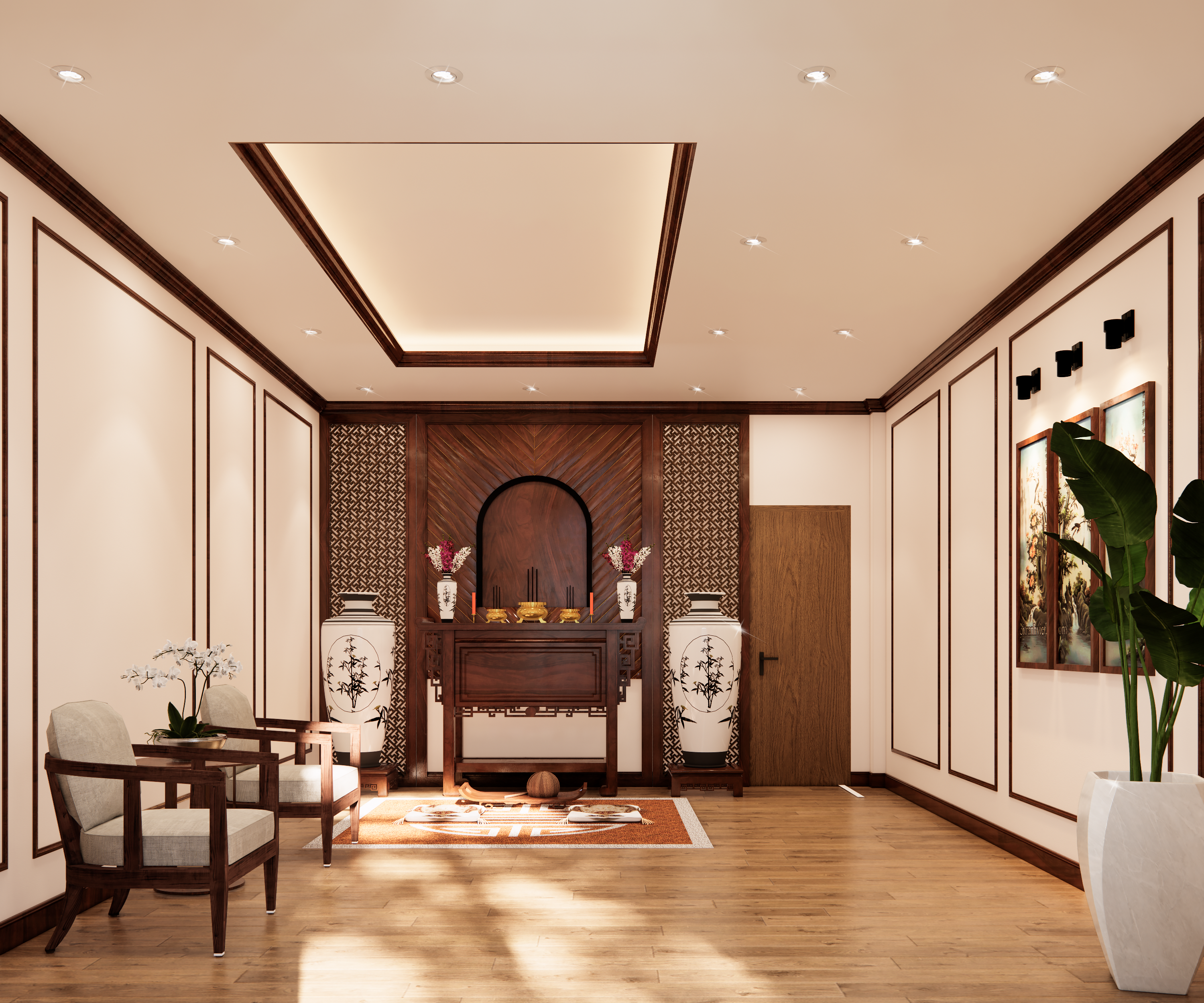 Thiết kế nội thất Biệt Thự tại Kiên Giang NỘI THẤT BIỆT THỰ PHỐ_KIÊN GIANG 1674766710 11