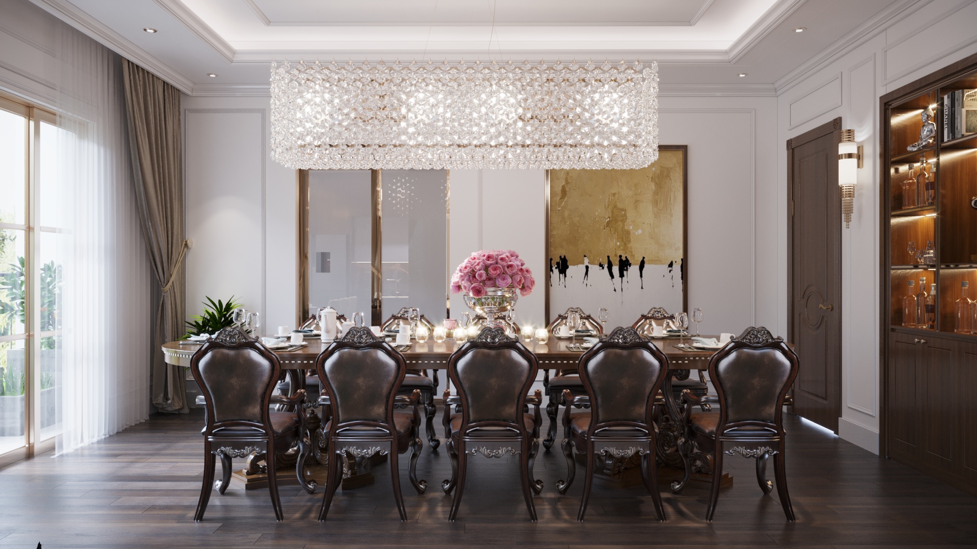 Thiết kế nội thất Biệt Thự tại Hồ Chí Minh Phòng giải trí 1676733887 7