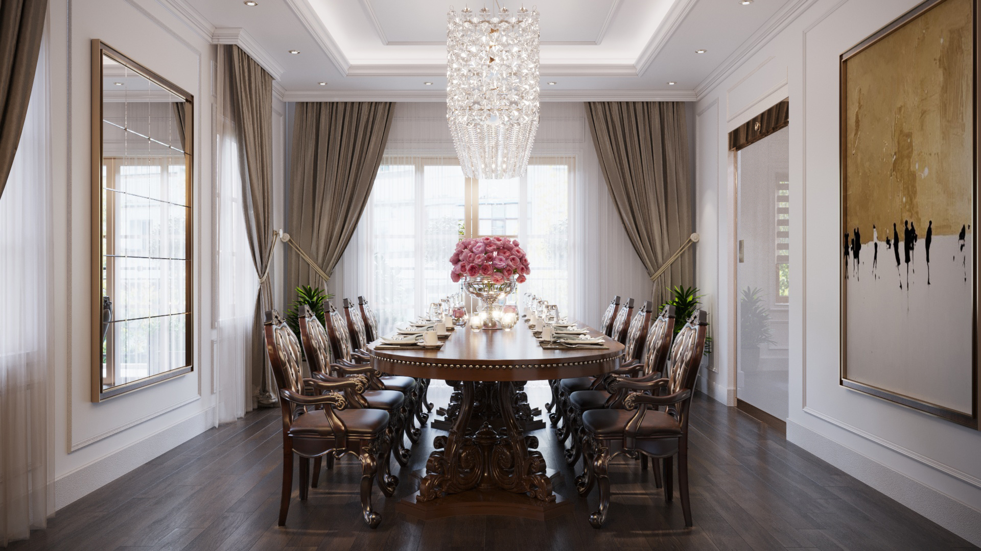 Thiết kế nội thất Biệt Thự tại Hồ Chí Minh Phòng giải trí 1676733888 6