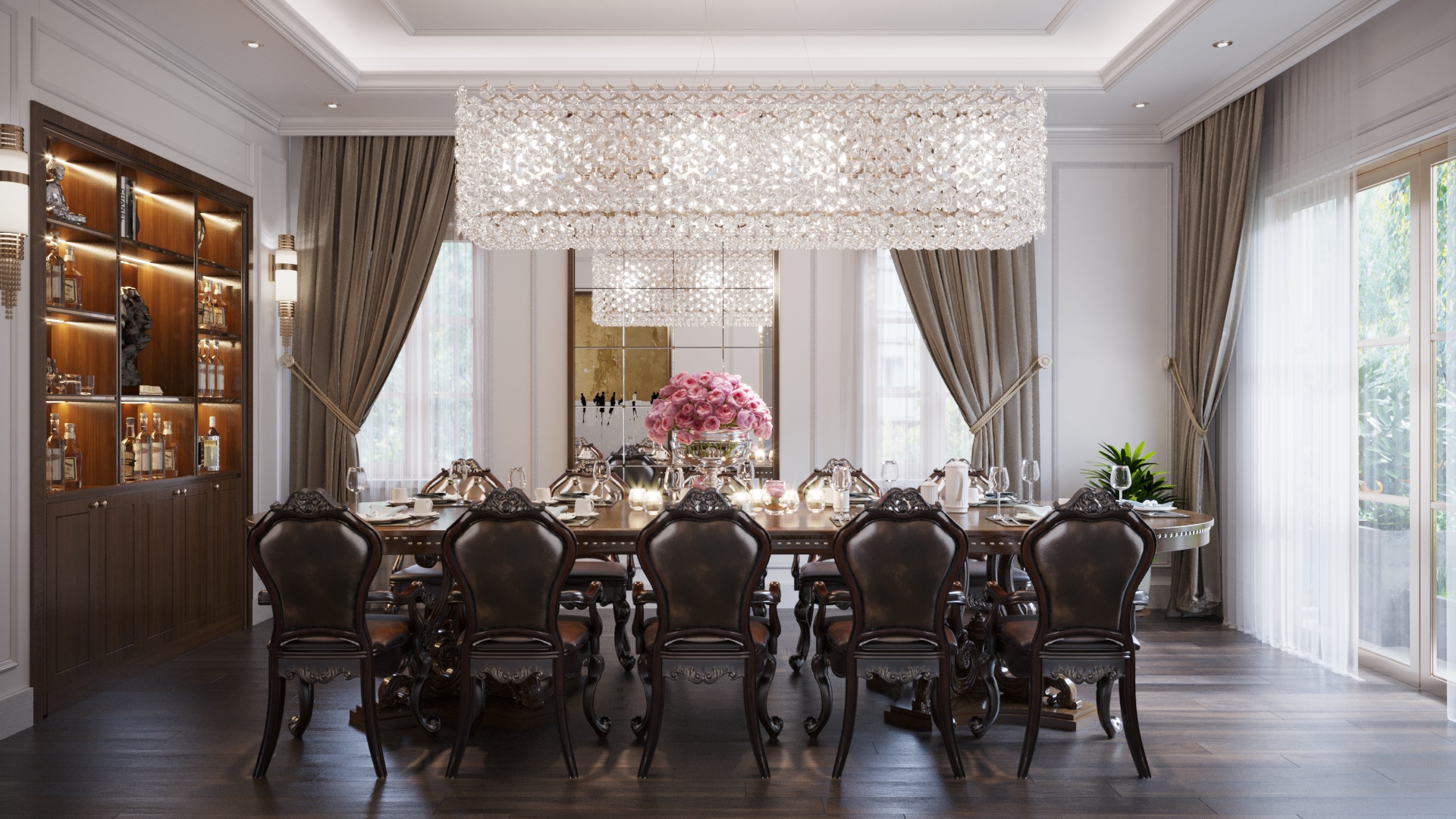 Thiết kế nội thất Biệt Thự tại Hồ Chí Minh Phòng giải trí 1676733888 8