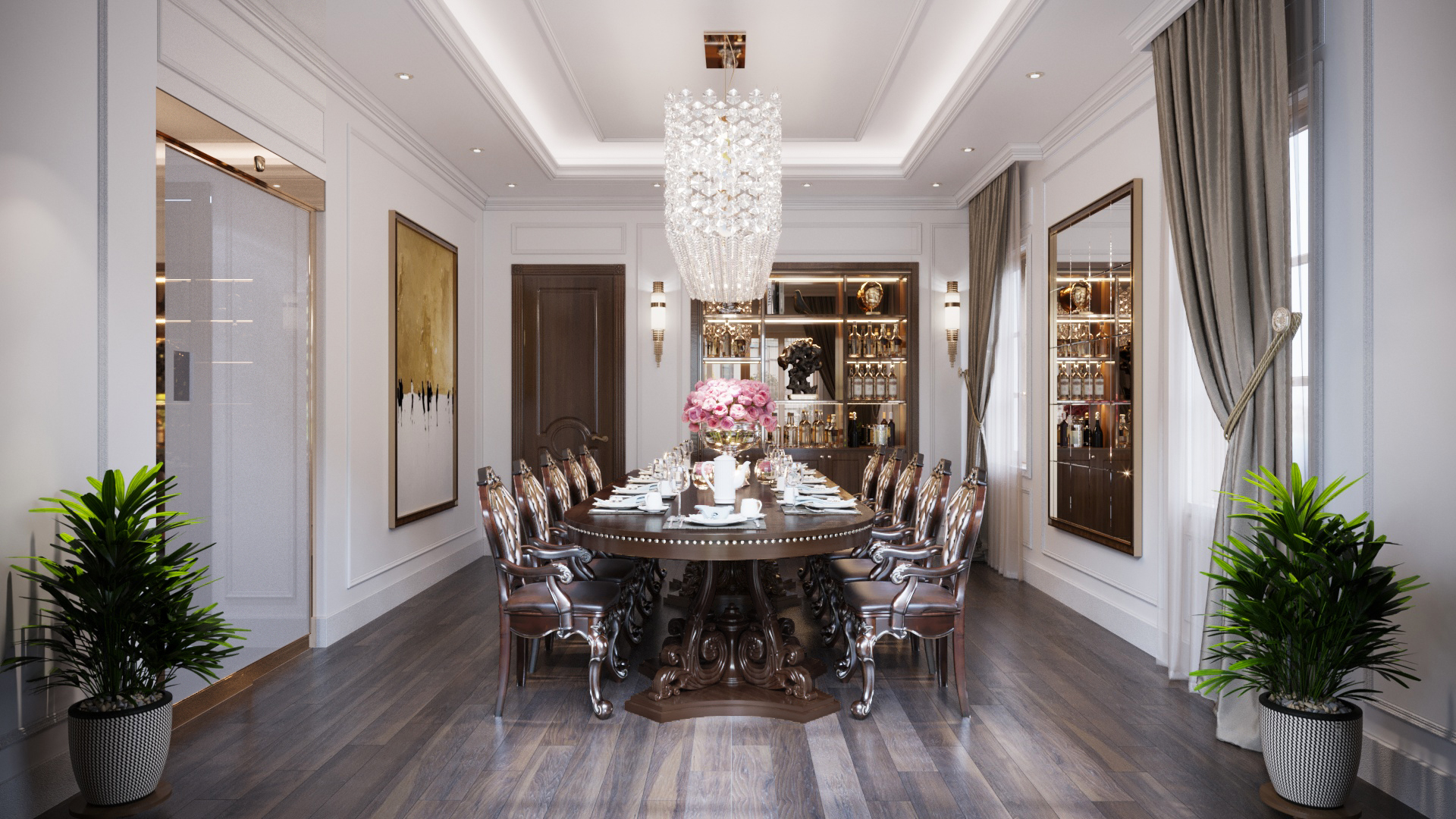 Thiết kế nội thất Biệt Thự tại Hồ Chí Minh Phòng giải trí 1676733889 5