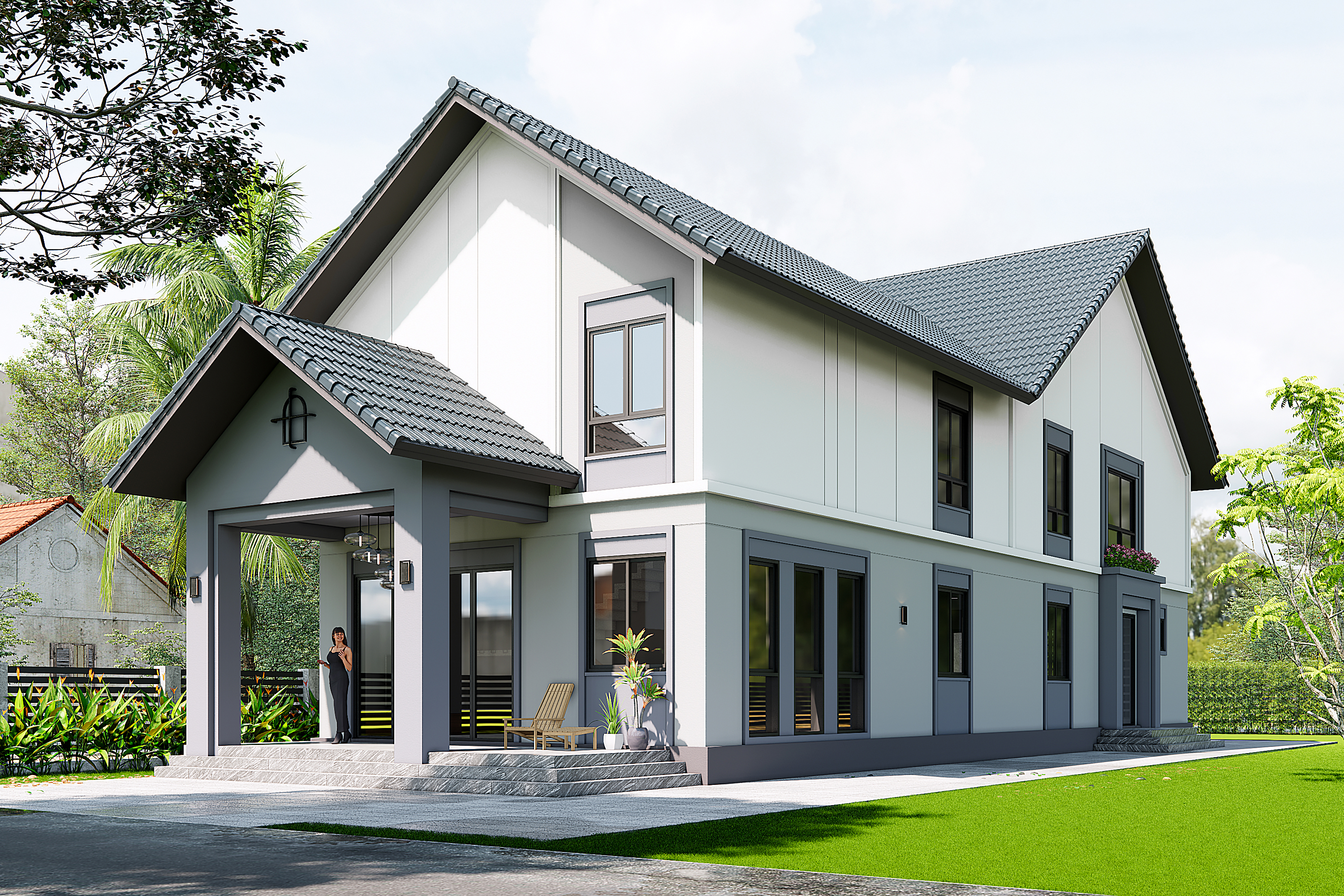 Thiết kế Biệt Thự tại Long An TR.HOUSE 1680287961 2