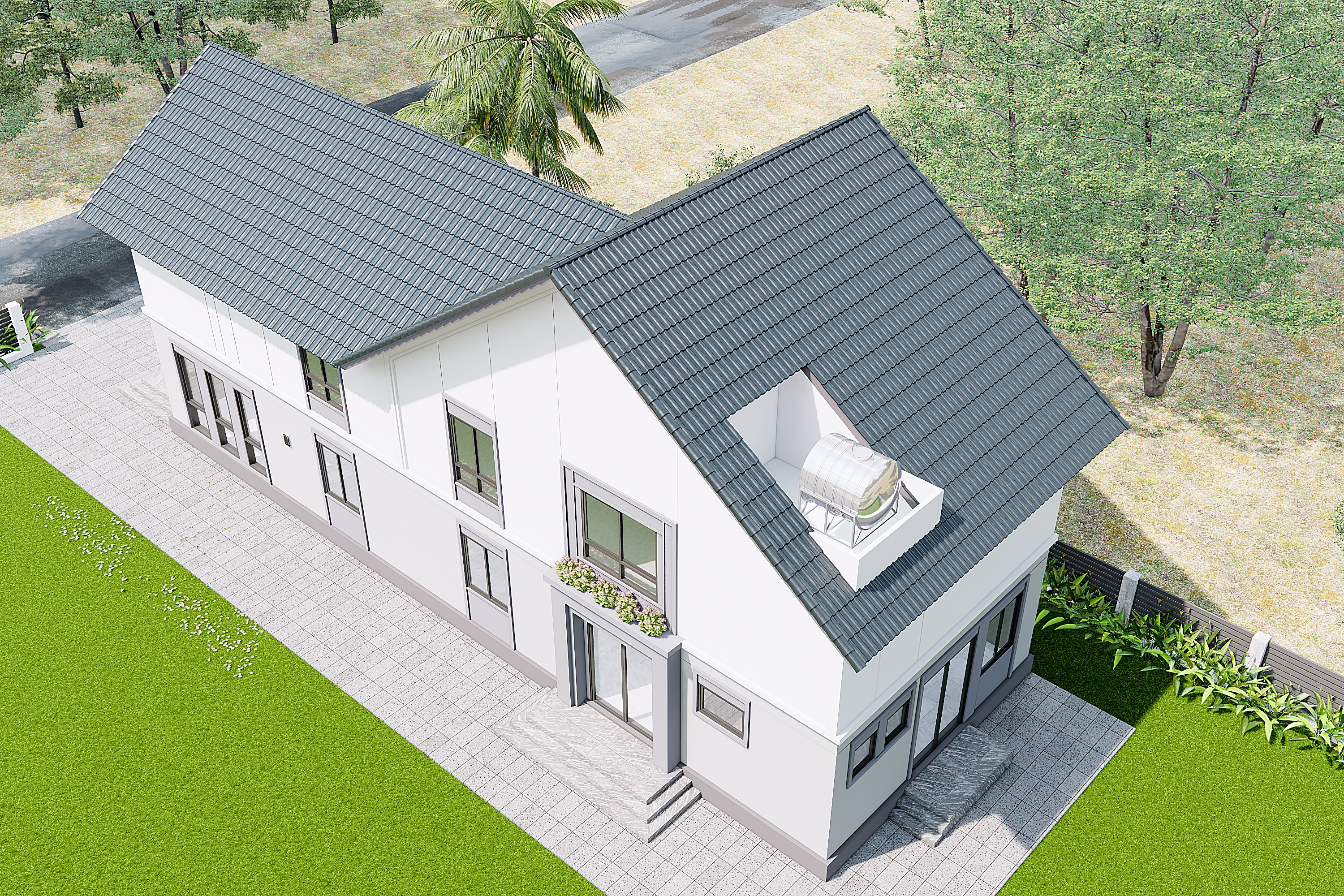 Thiết kế Biệt Thự tại Long An TR.HOUSE 1680287973 8