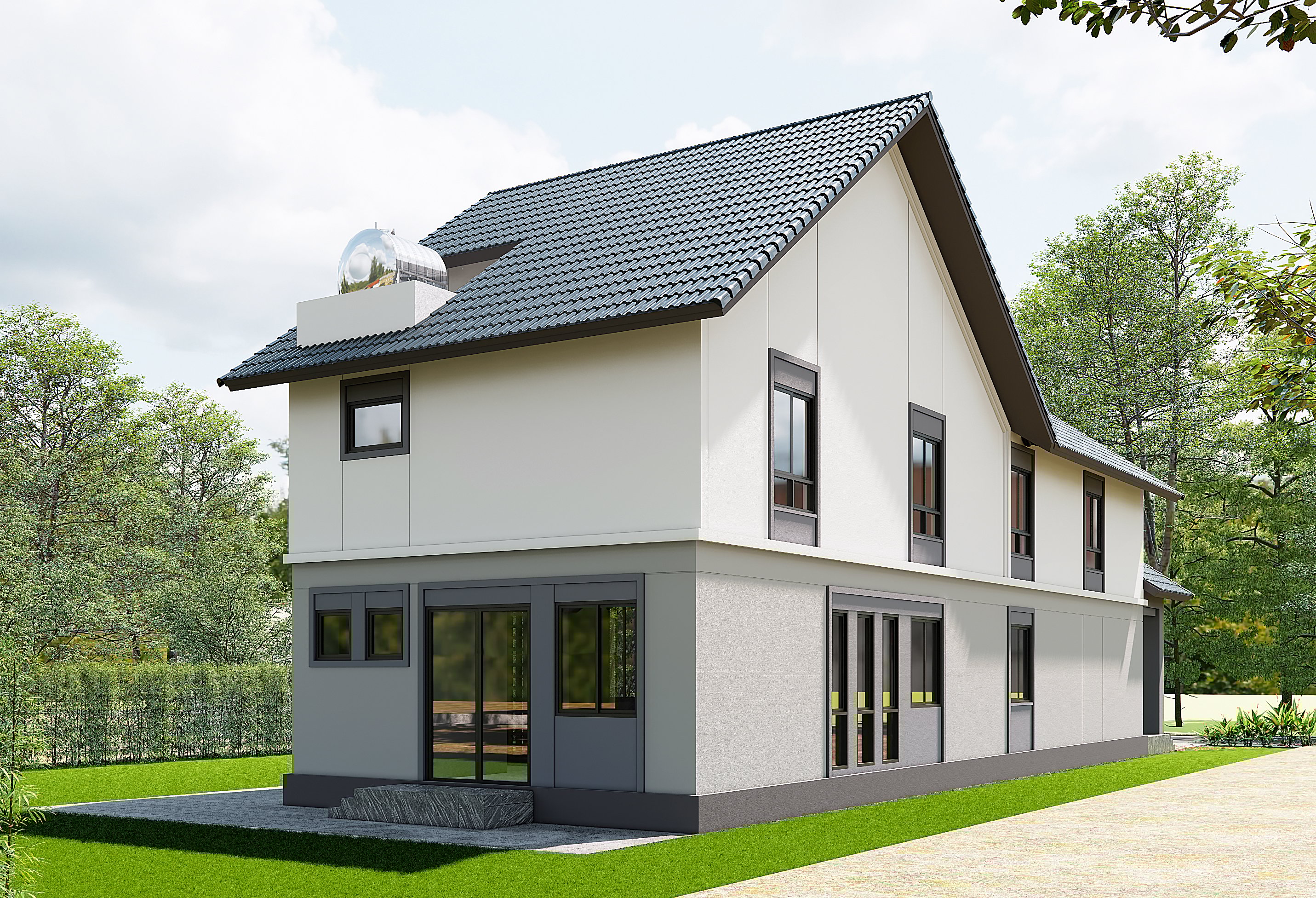 Thiết kế Biệt Thự tại Long An TR.HOUSE 1680287973 9