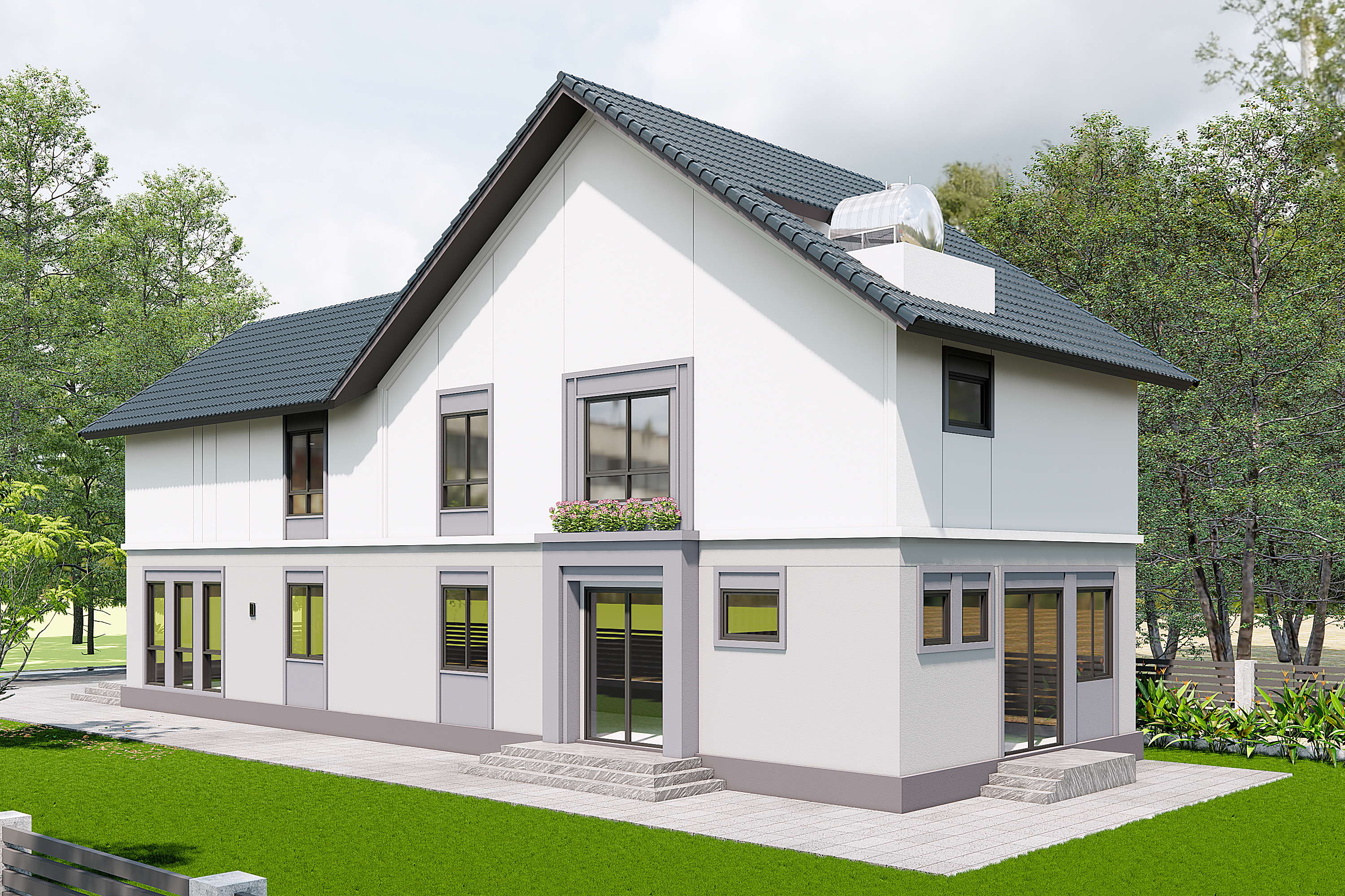 Thiết kế Biệt Thự tại Long An TR.HOUSE 1680287974 7