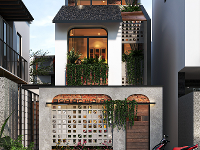 Thiết kế Nhà Mặt Phố tại Quảng Nam Mr Quảng's House