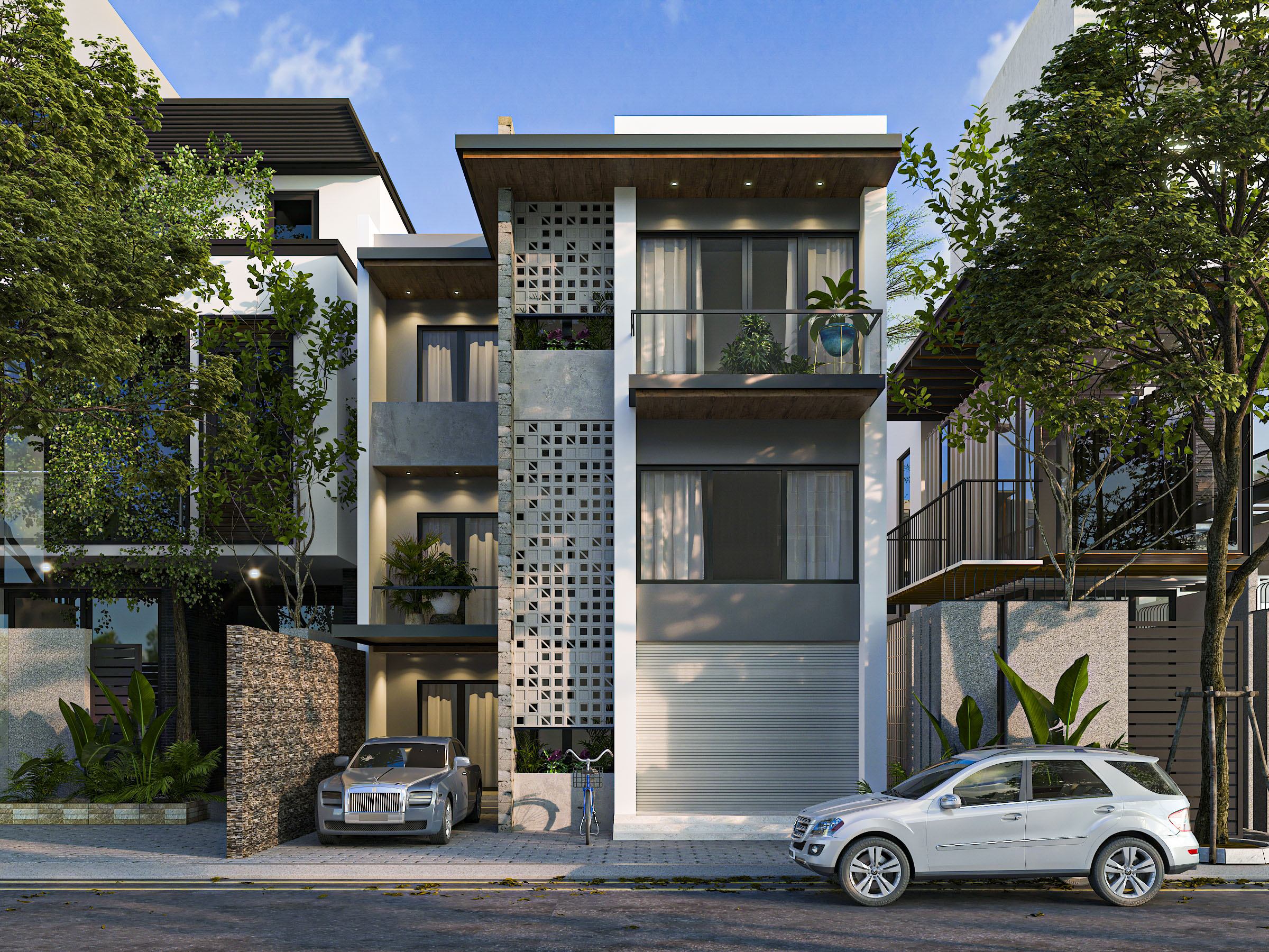 Thiết kế Nhà Mặt Phố tại Bình Định Mrs Hạnh's House 1681734889 0