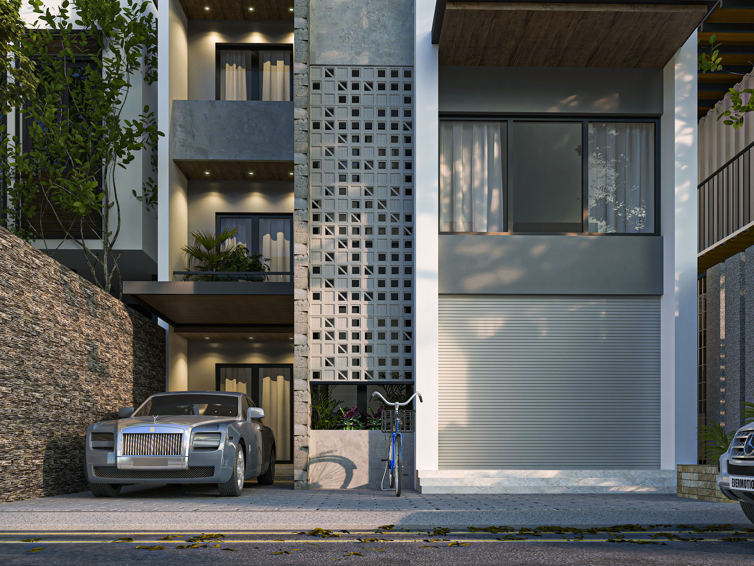 Thiết kế Nhà Mặt Phố tại Bình Định Mrs Hạnh's House 1681734889 2