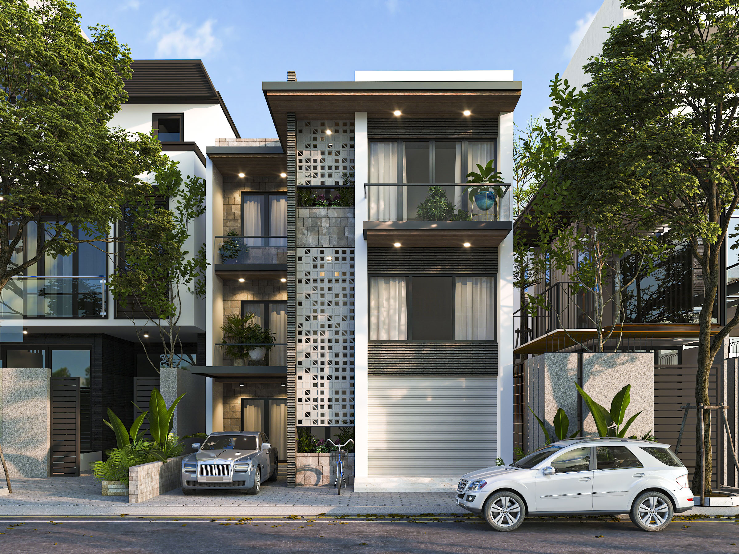 Thiết kế Nhà Mặt Phố tại Bình Định Mrs Hạnh's House 1681734889 5