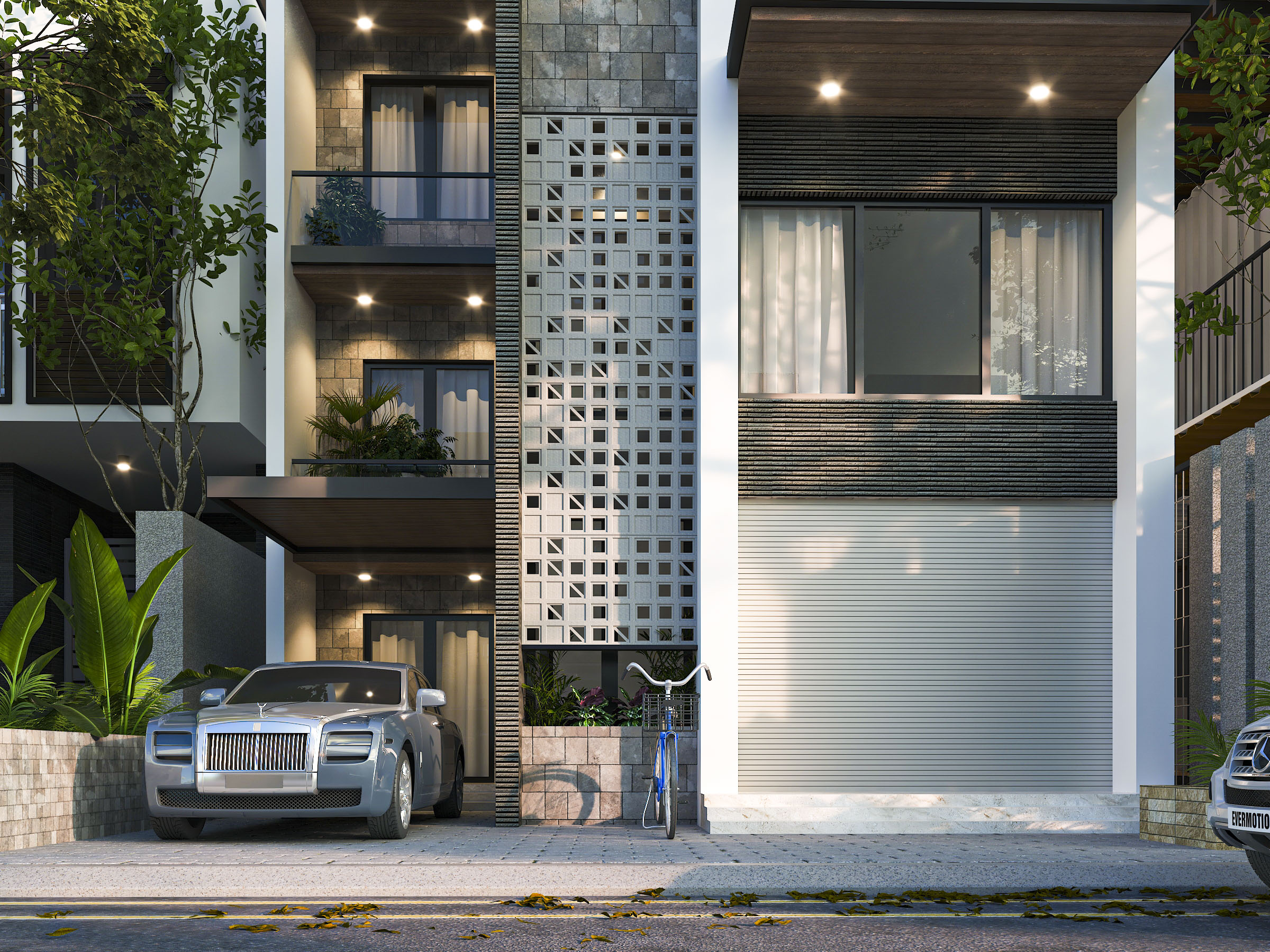 Thiết kế Nhà Mặt Phố tại Bình Định Mrs Hạnh's House 1681734889 7