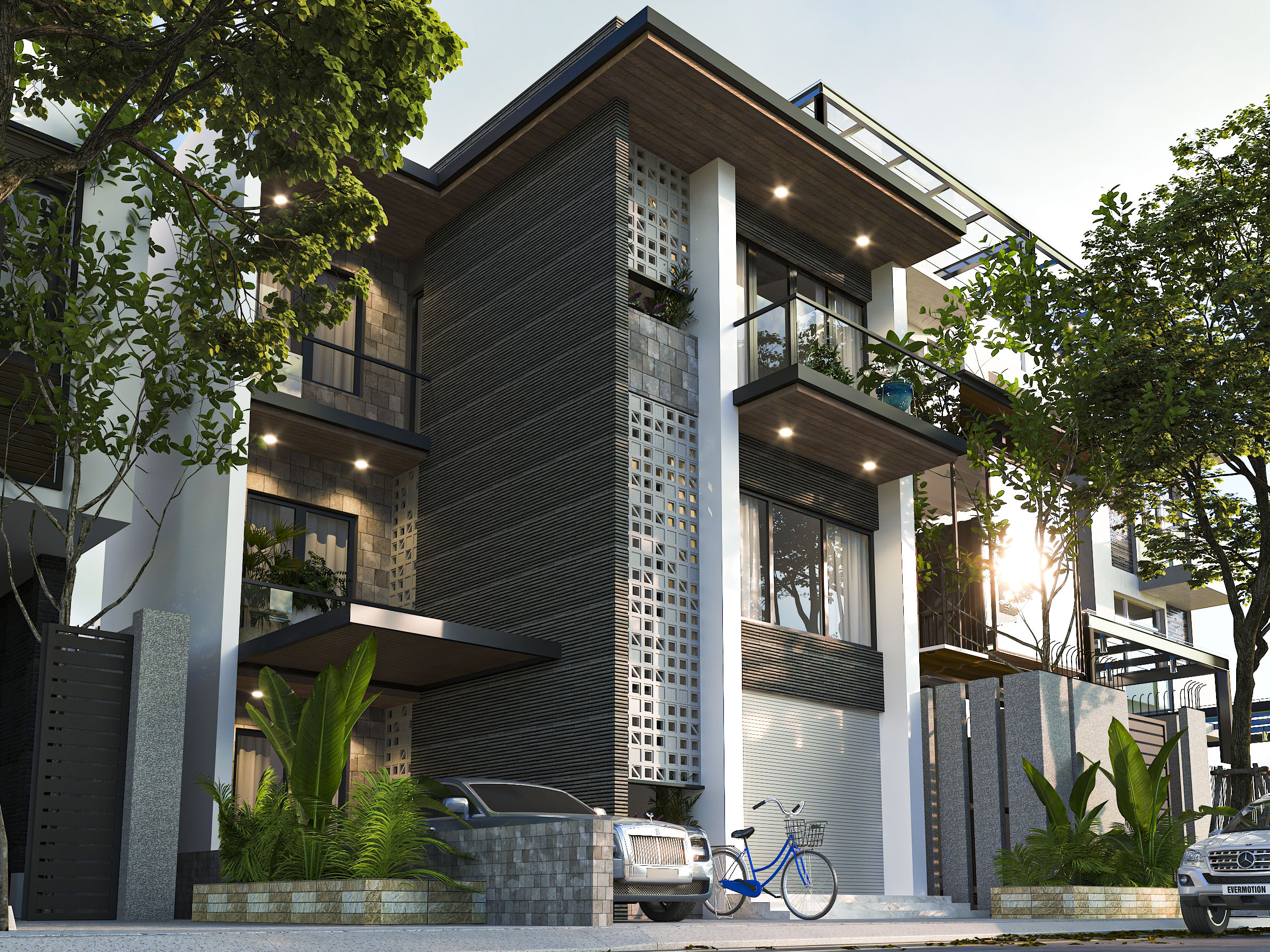 Thiết kế Nhà Mặt Phố tại Bình Định Mrs Hạnh's House 1681734890 8