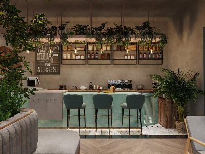 Thiết kế nội thất Cafe tại Bắc Ninh Thiết kế nội thất quán Cafe