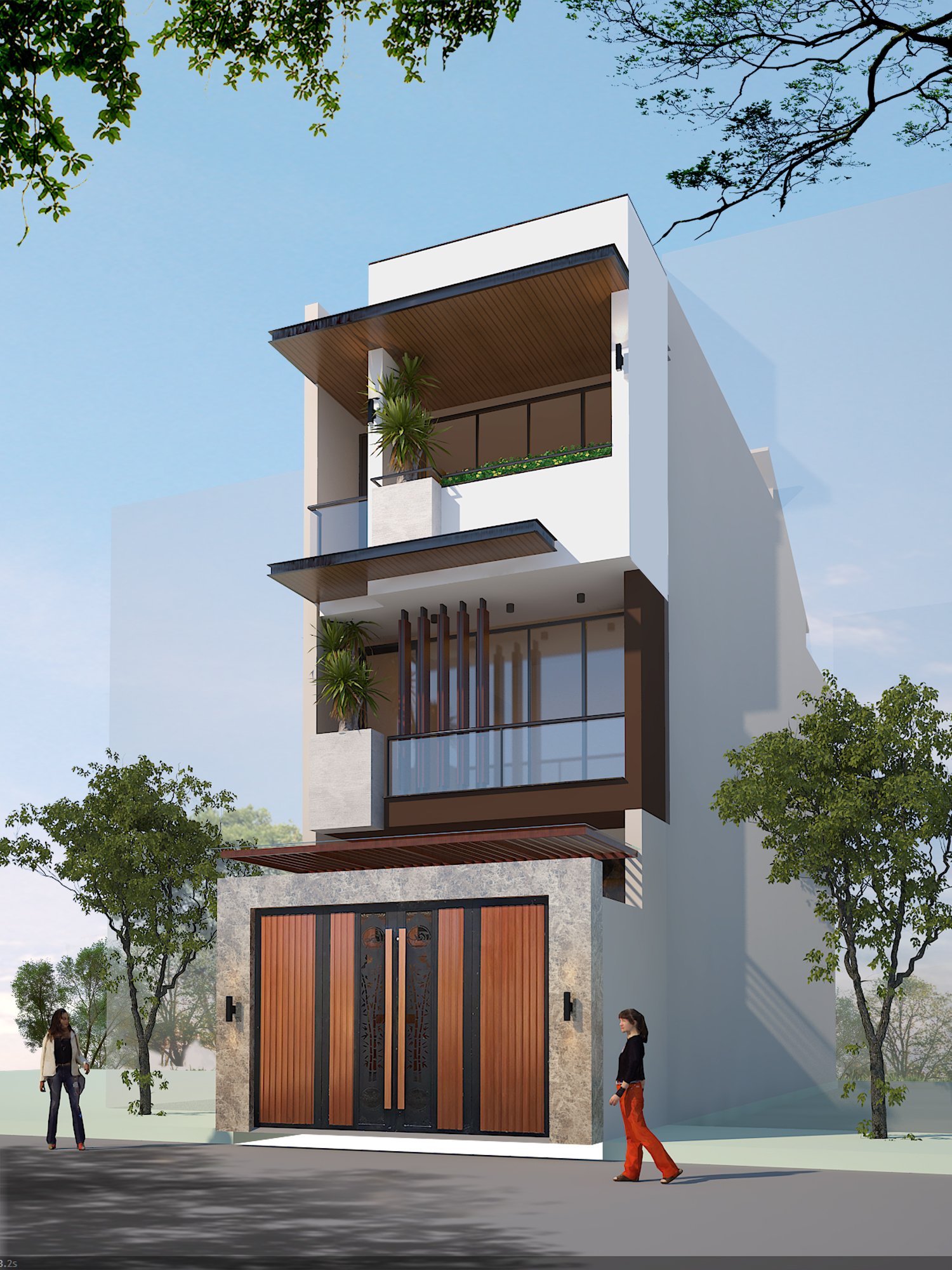 Thiết kế Nhà Mặt Phố tại Phú Thọ Ha'House 1694161556 0