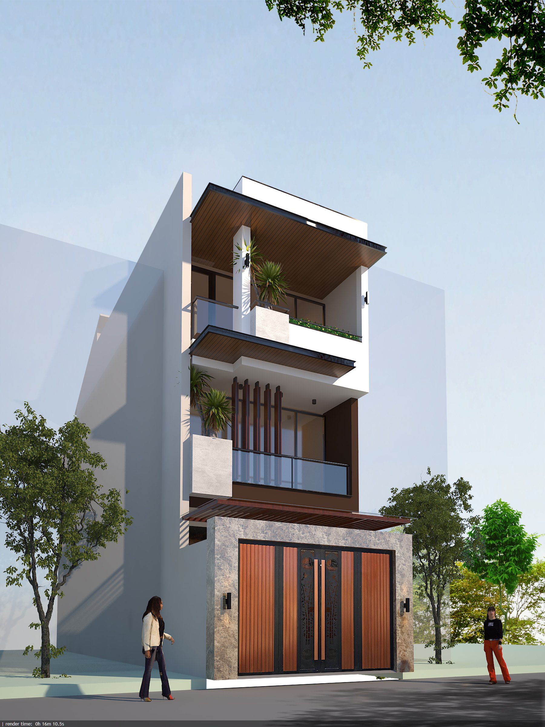 Thiết kế Nhà Mặt Phố tại Phú Thọ Ha'House 1694161556 2