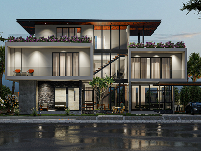 Thiết kế Biệt Thự tại Hồ Chí Minh Modern House 5