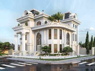 Thiết kế Biệt Thự tại Hồ Chí Minh Biệt Thự Tân Cổ Điển_BP