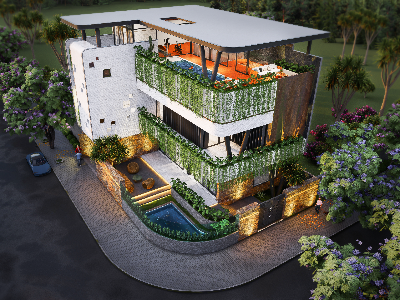 Thiết kế Biệt Thự tại Hồ Chí Minh Modern House