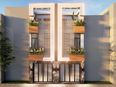 Thiết kế nội thất Nhà Mặt Phố tại Hồ Chí Minh DỰ ÁN NHÀ Ở LIỀN KỀ