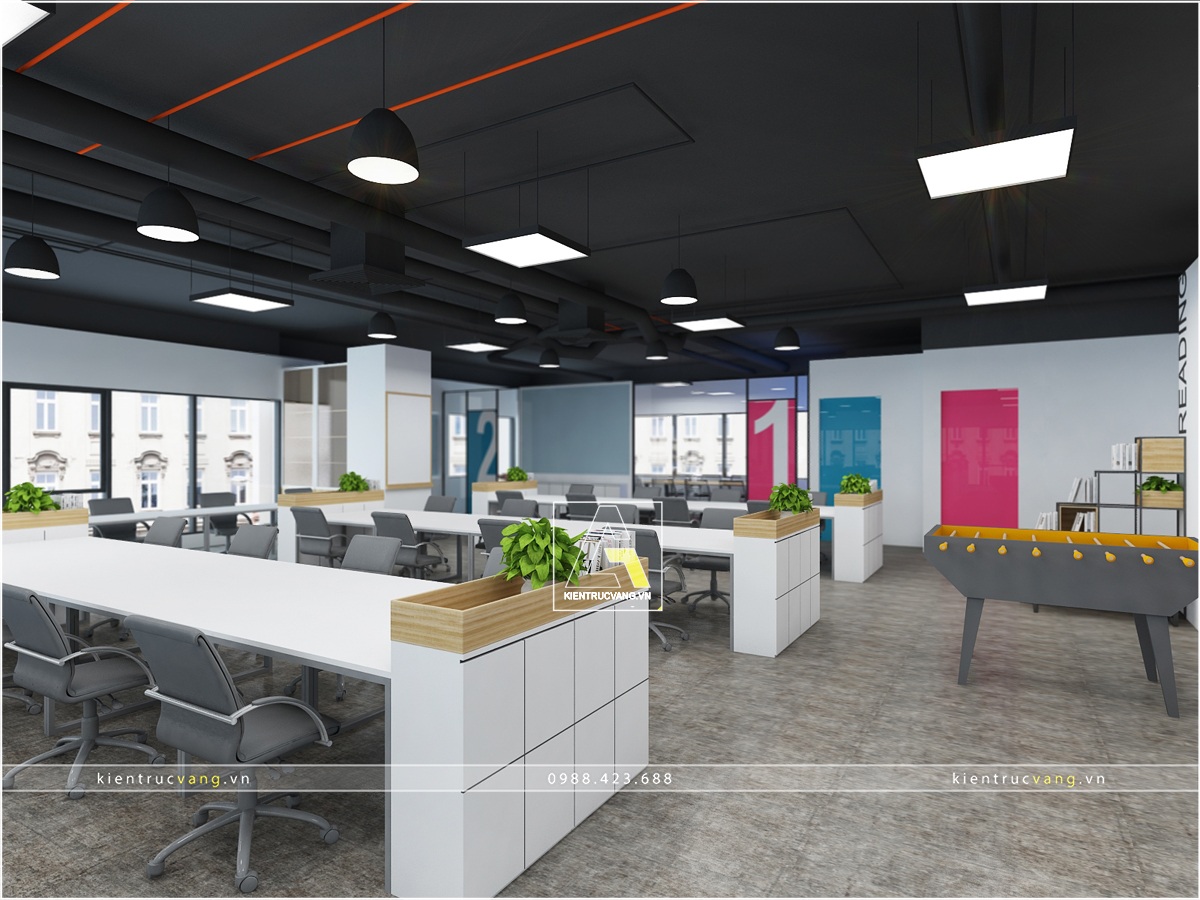 thiết kế nội thất Văn Phòng tại Hà Nội Thiết kế nội thất văn phòng Ononpay Hà Nội 0 1530872699
