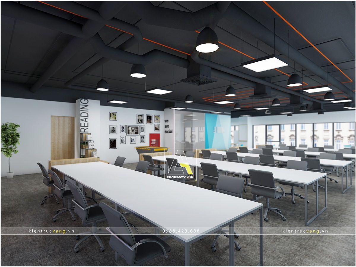 thiết kế nội thất Văn Phòng tại Hà Nội Thiết kế nội thất văn phòng Ononpay Hà Nội 2 1530872704