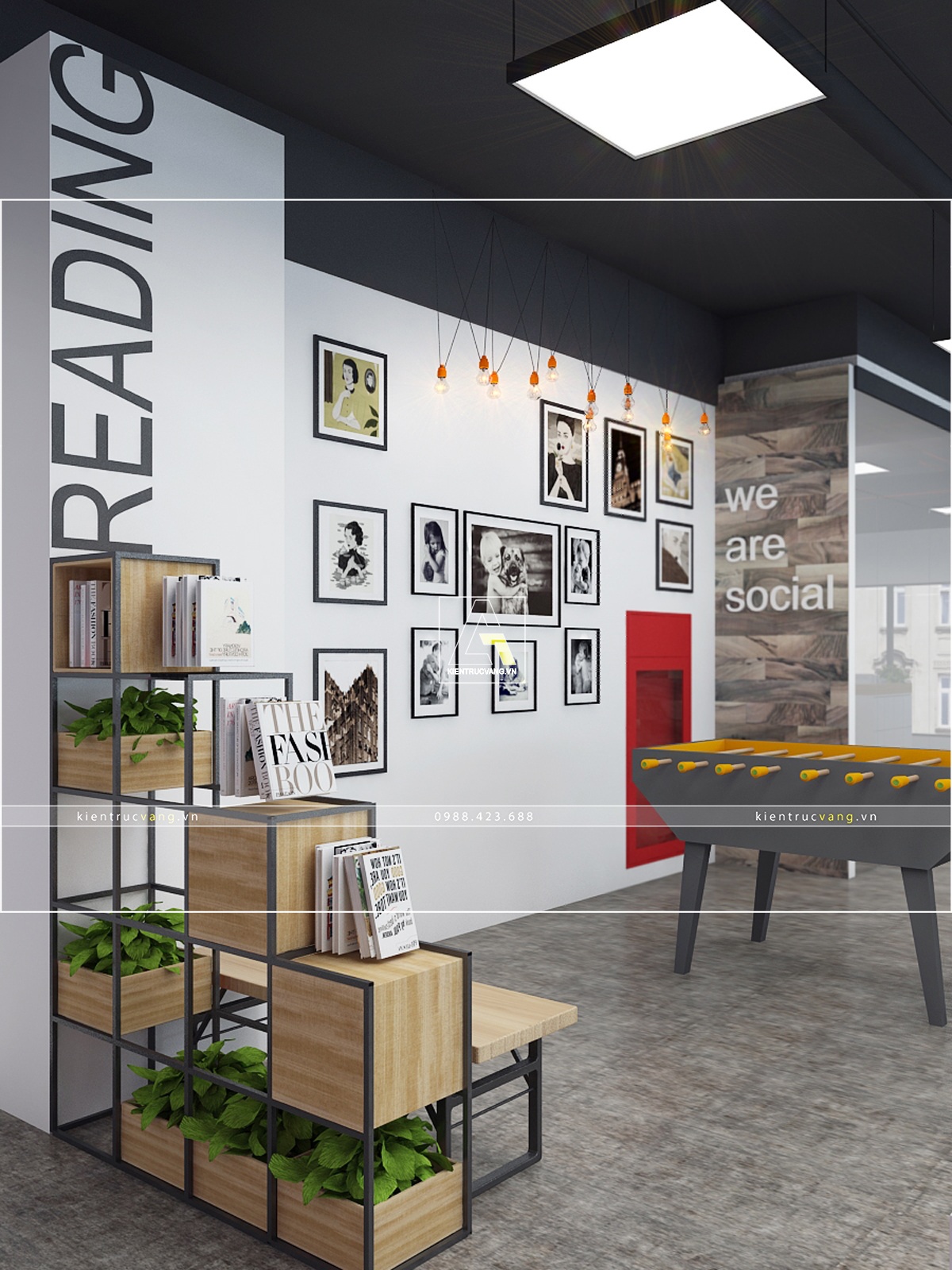 thiết kế nội thất Văn Phòng tại Hà Nội Thiết kế nội thất văn phòng Ononpay Hà Nội 3 1530872705